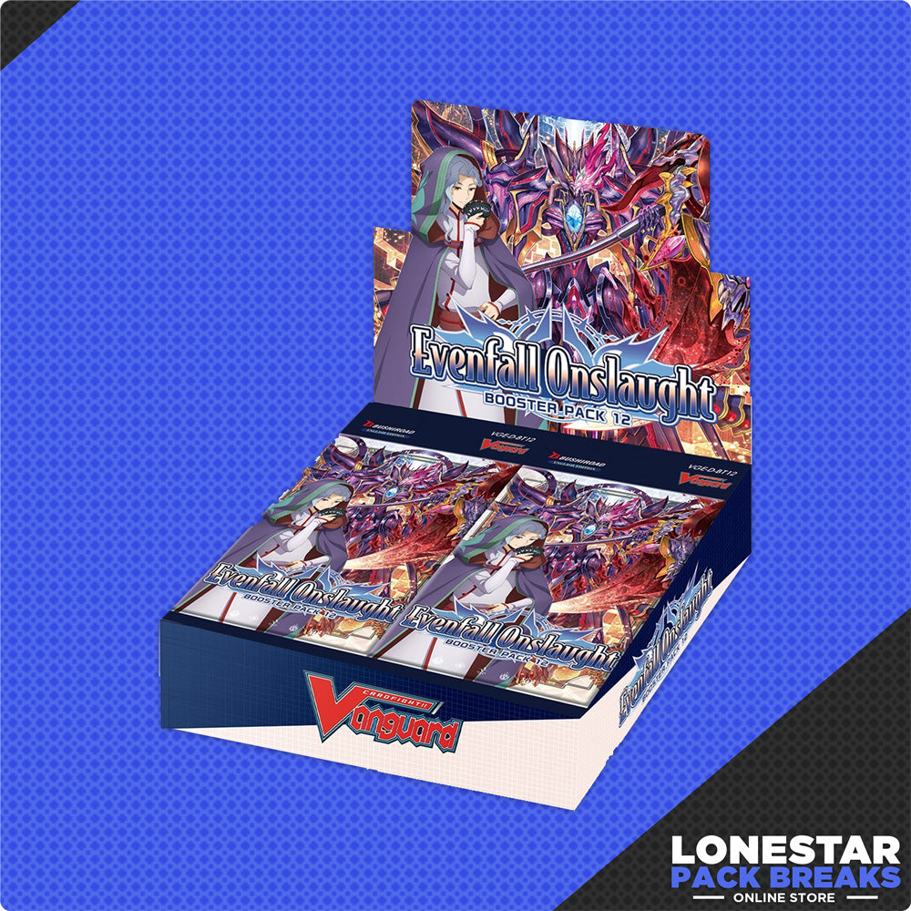 Cardfight!! Vanguard D-BT12: Evenfall Onslaught Booster Box Cardfight!! Vanguard D-BT12: Evenfall Onslaught Booster Box