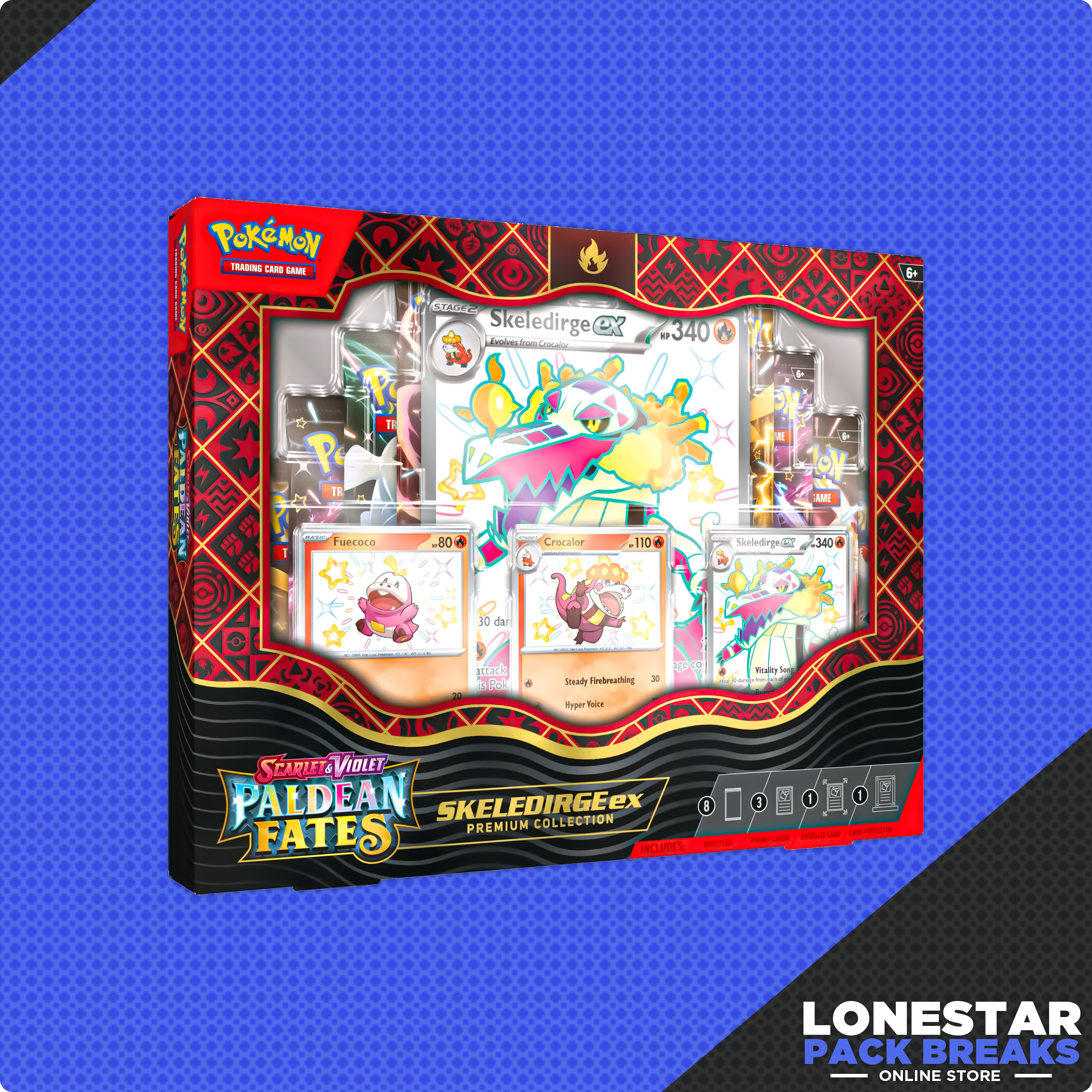PALDEAN FATES: POKEMON EX PREMIUM COLLECTION
