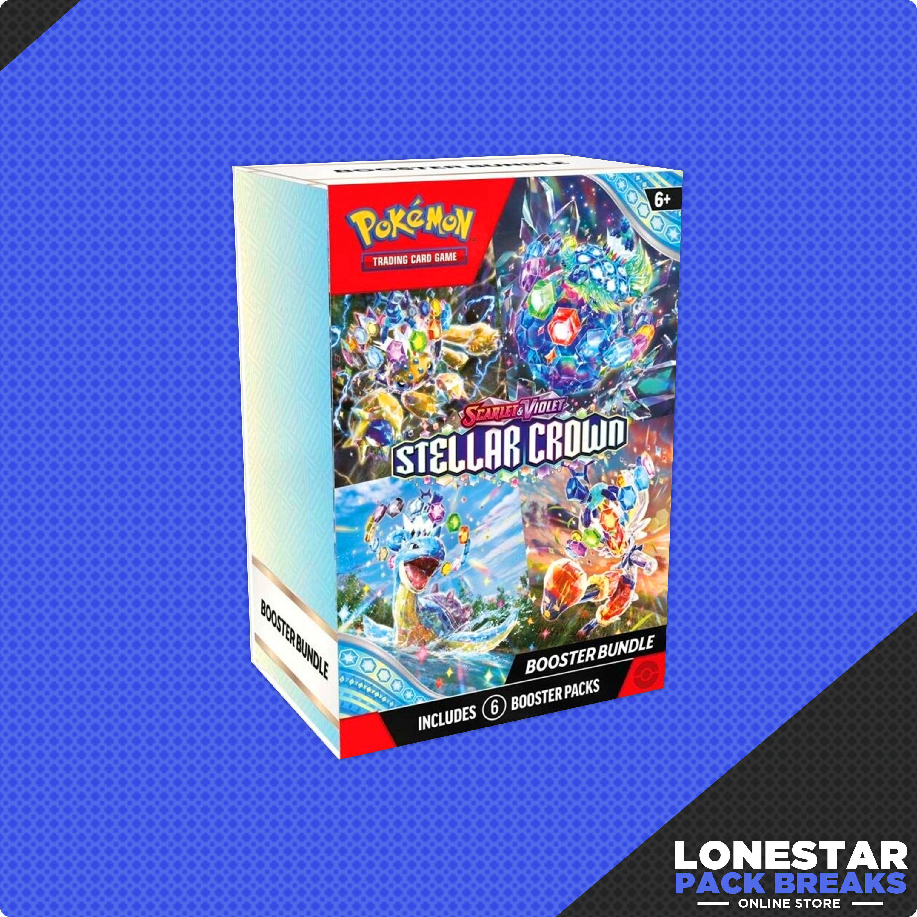 Pokemon TCG: STELLAR CROWN: BOOSTER BUNDLE