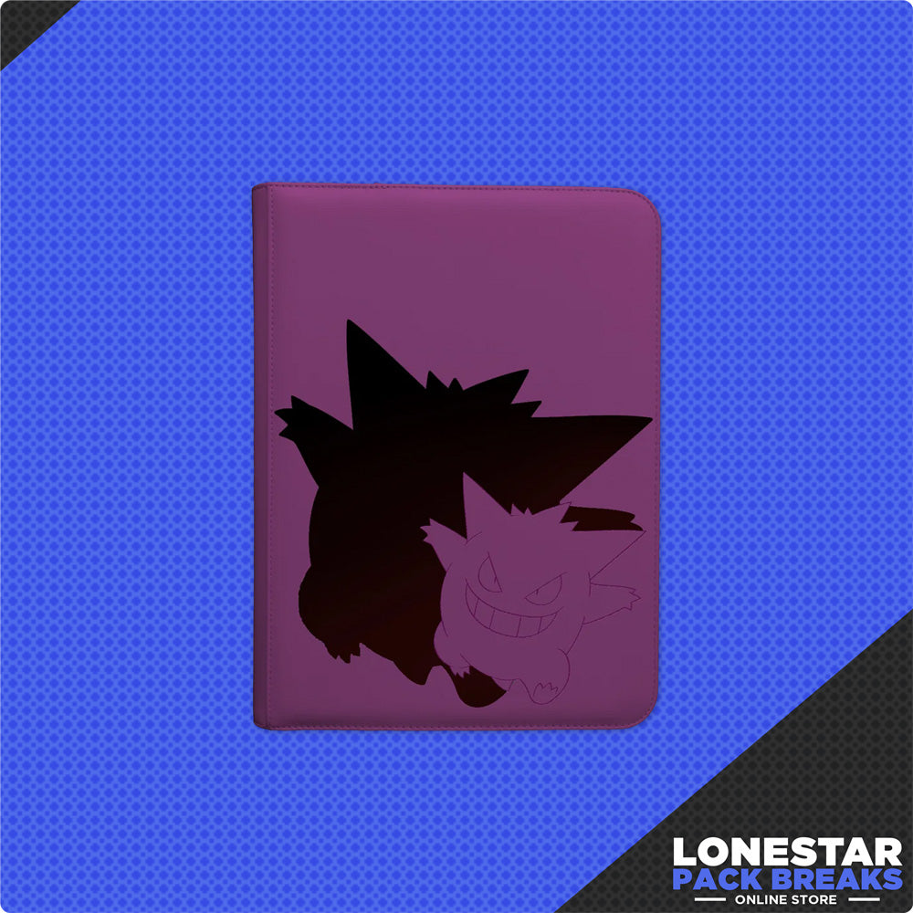 Ultra Pro Elite Series Pokemon Gengar 9-Pocket Zippered PRO-Binder 360