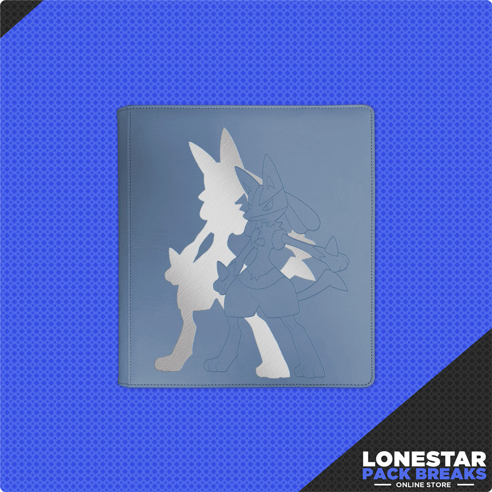Ultra Pro Elite Series Pokemon Lucario 12-Pocket Zippered PRO-Binder 480