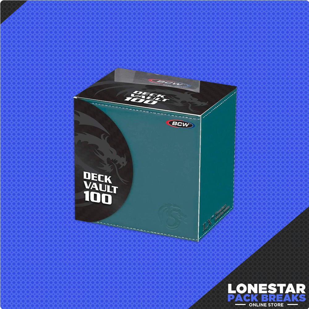 BCW Deck Vault 100 (Teal)