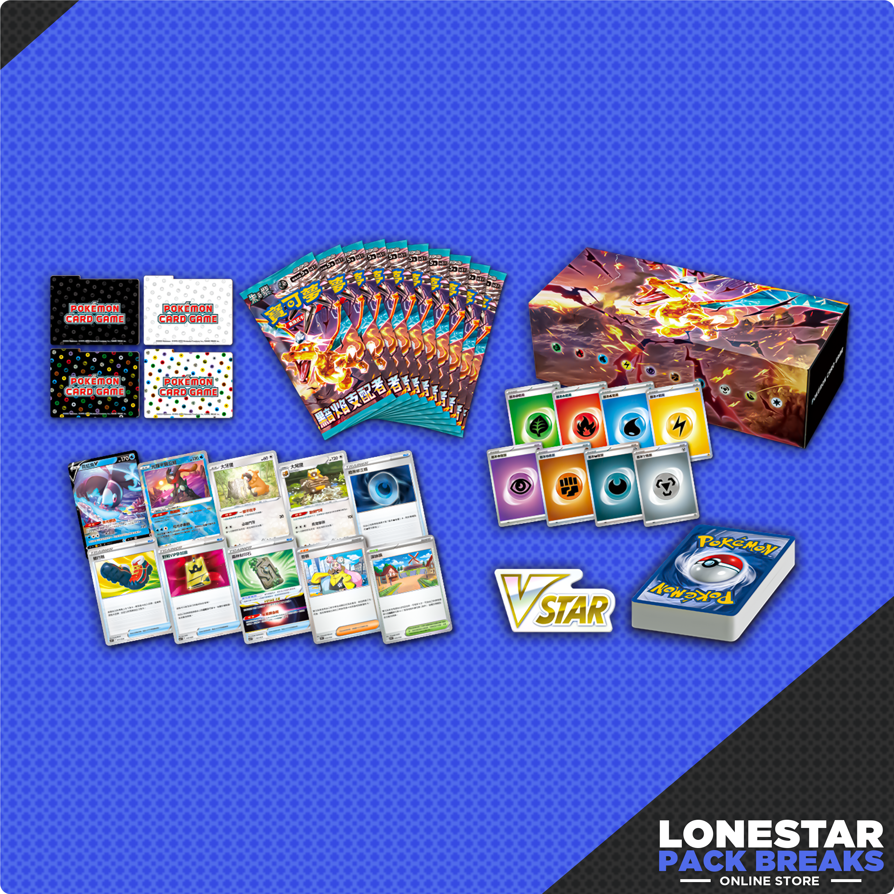 Pokemon Card Deck build Box Ruler of the Black Flame sv3 Scarlet & Violet