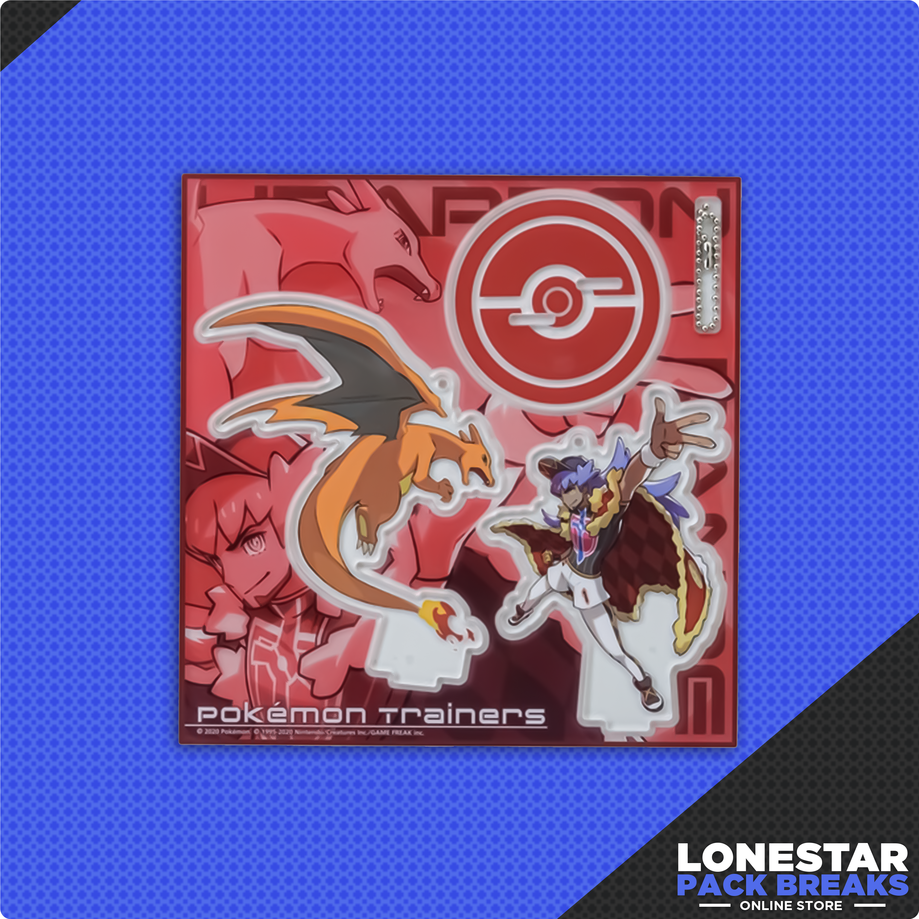 Pokemon Trainers Pop Outs Leon and Charizard