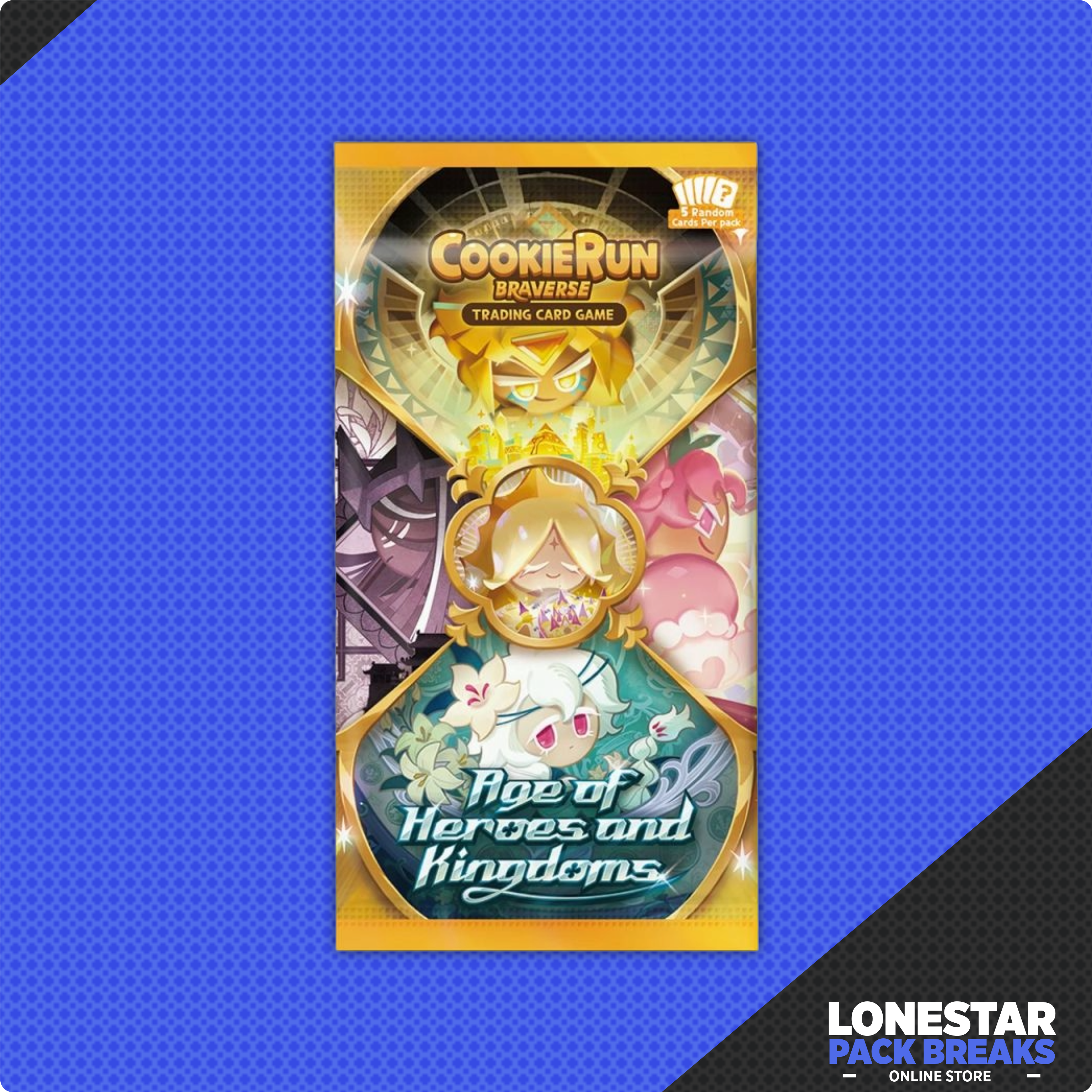 CookieRun: Braverse TCG - Age of Heroes and Kingdoms - Booster Pack