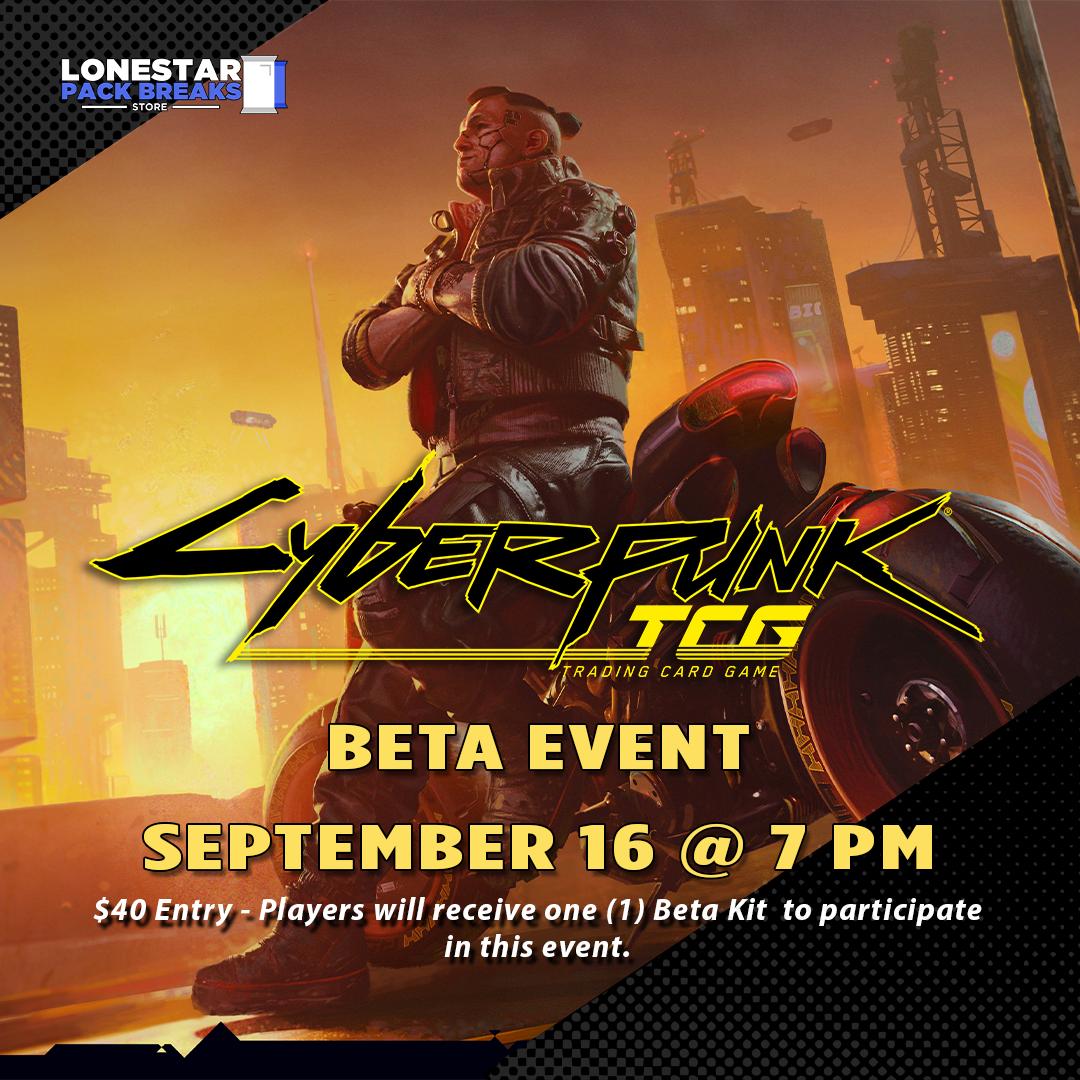Cyberpunk TCG: Beta Event