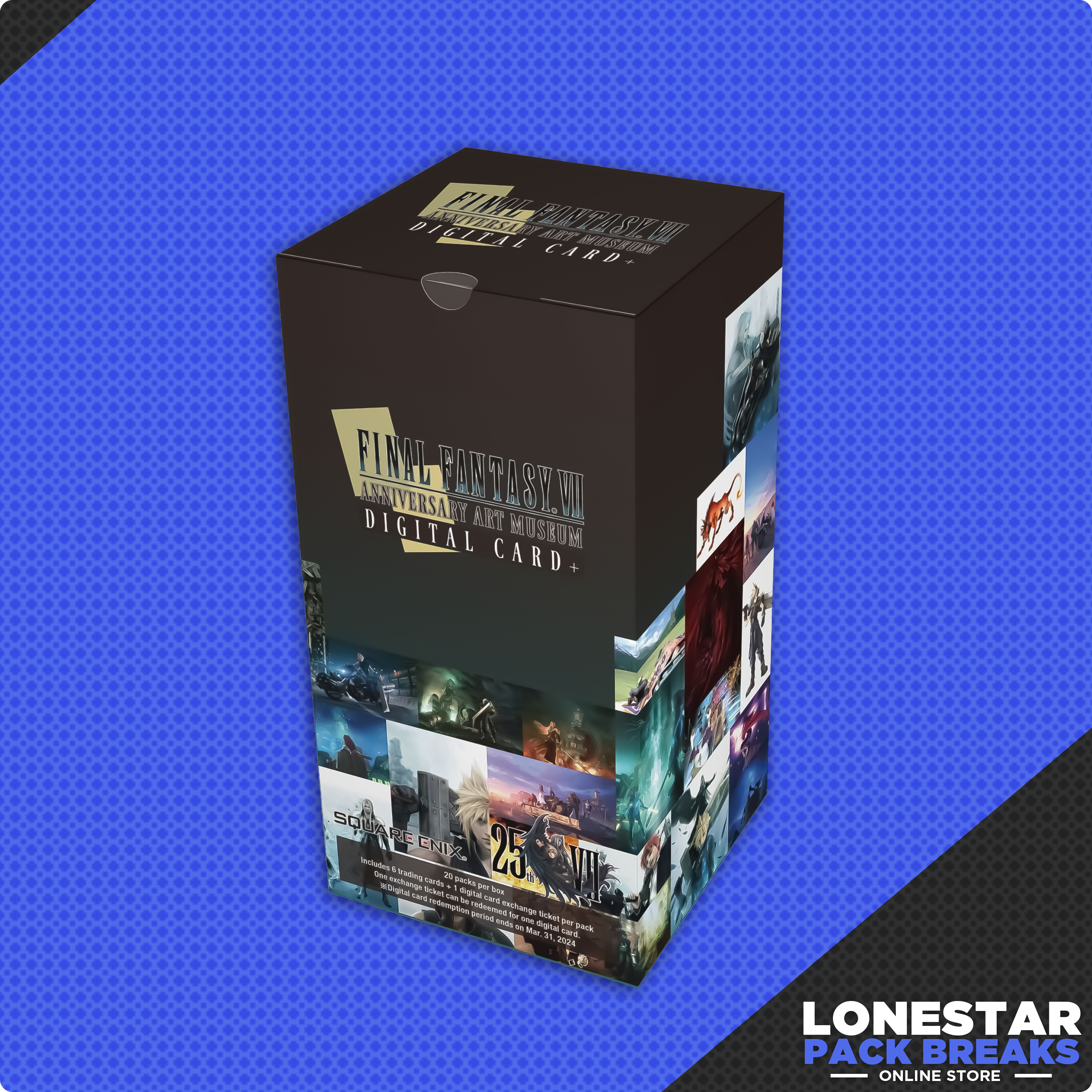 Final Fantasy Vll Anniversary Art Museum Booster Box - English