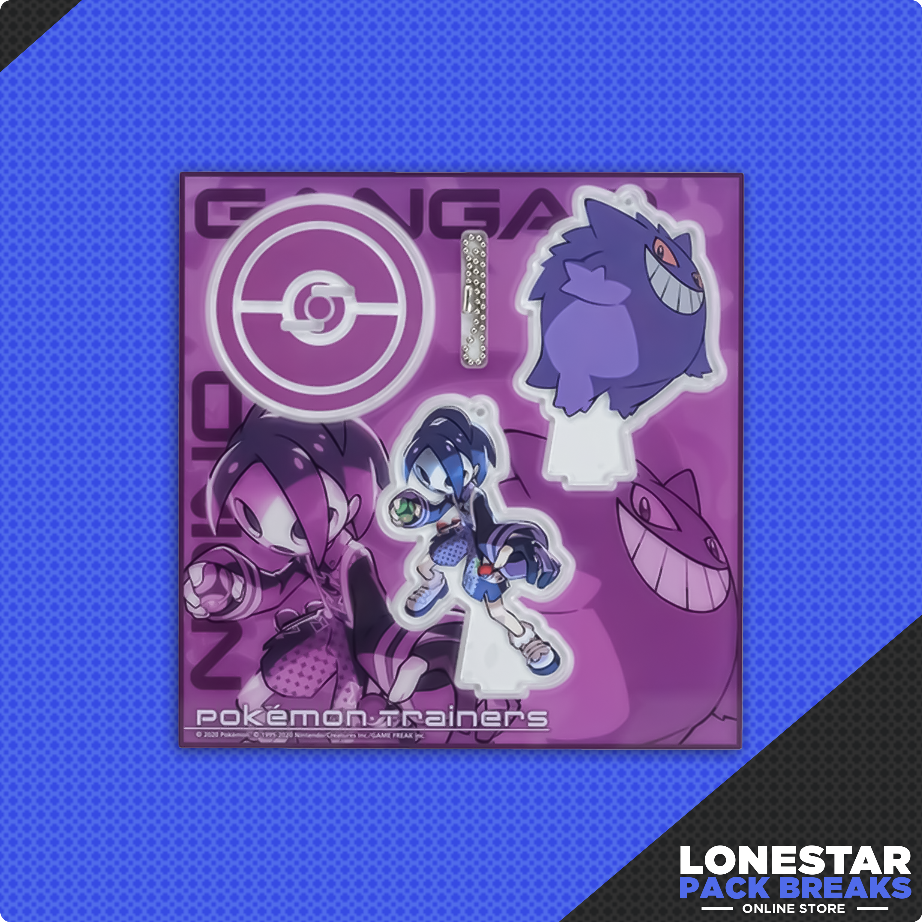 Pokemon Trainers Pop Outs Allister and Gengar