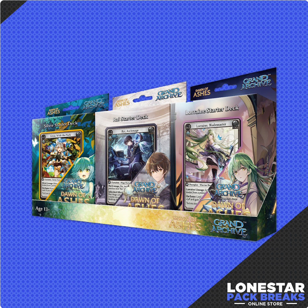 Grand Archive TCG: Set 1 Dawn of Ashes Starter Decks Silvie Rai Lorrai Grand Archive TCG: Set 1 Dawn of Ashes Starter Decks Silvie Rai Lorrai