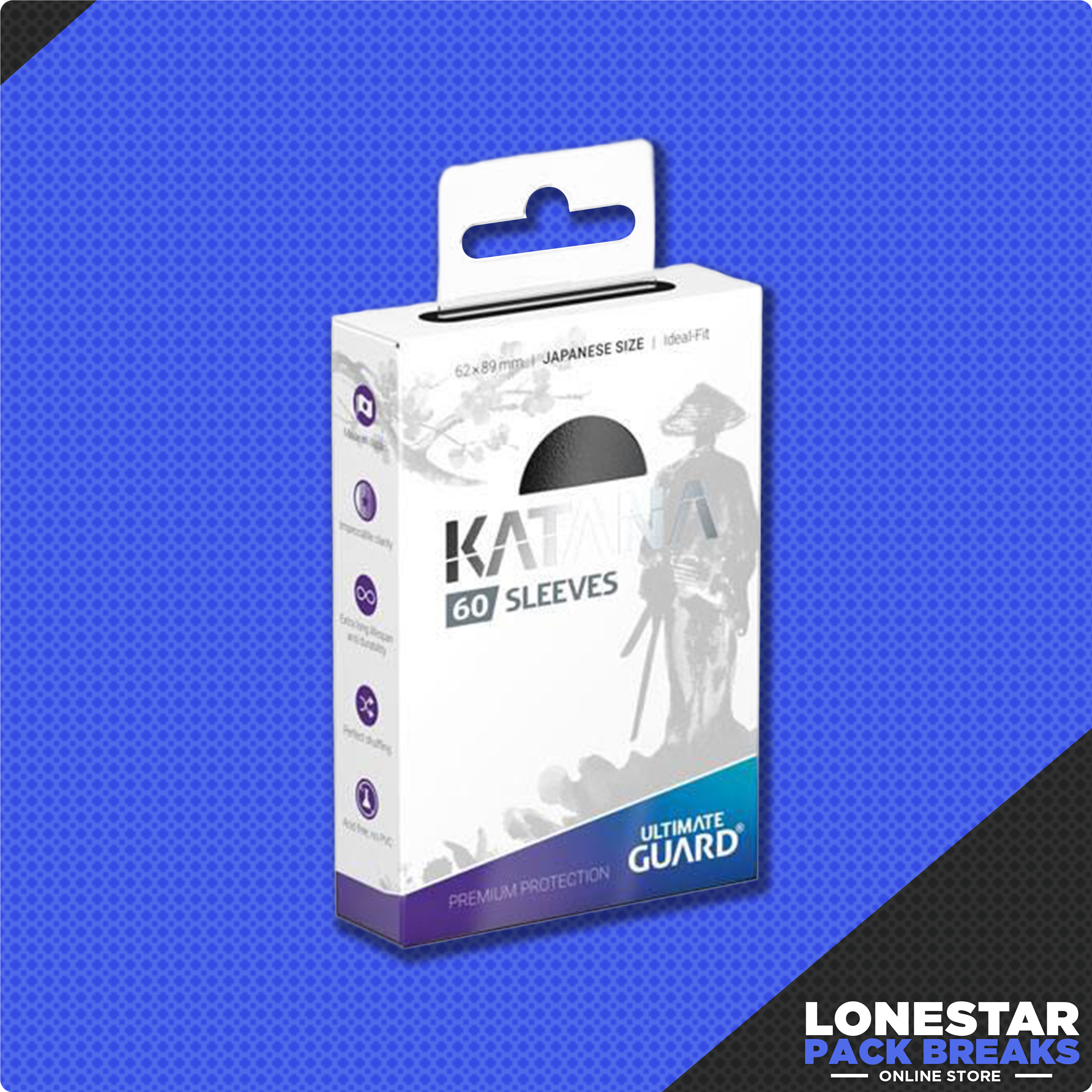 Ultimate Guard Katana Sleeves 60CT Japanese Size