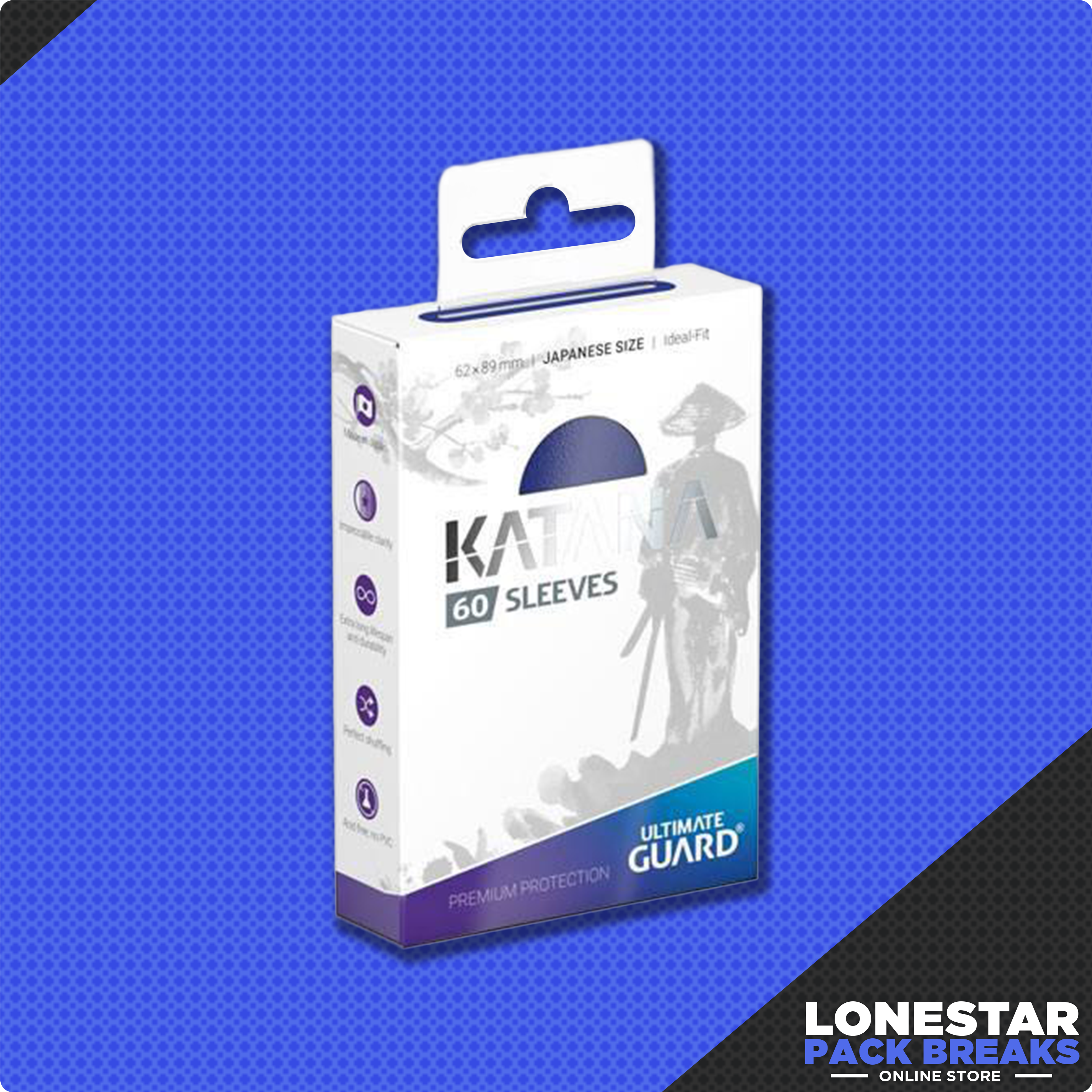 Ultimate Guard Katana Sleeves 60CT Japanese Size