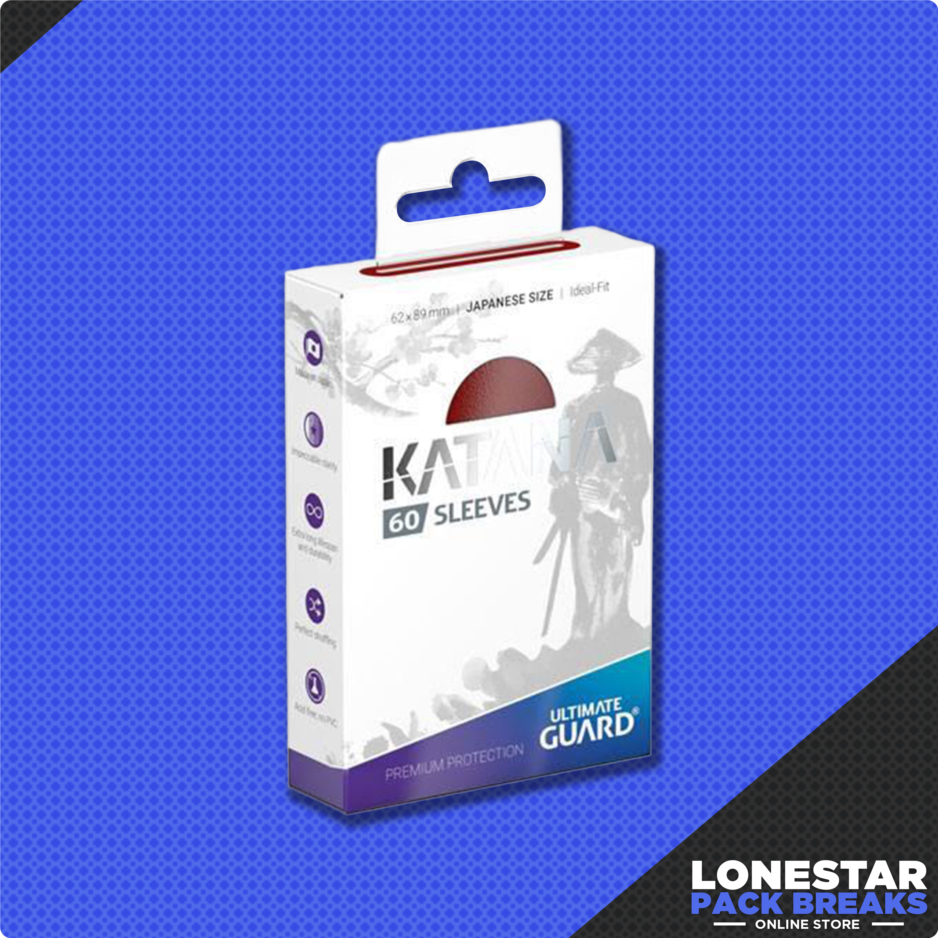 Ultimate Guard Katana Sleeves 60CT Japanese Size