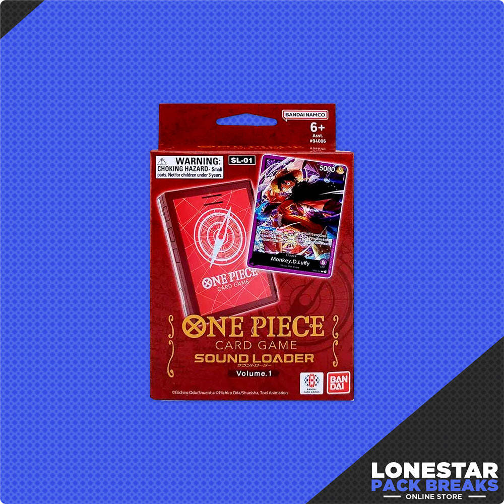 ONE PIECE TCG: Monkey D. Luffy SL-01 Sound Loader Vol. 1 - English