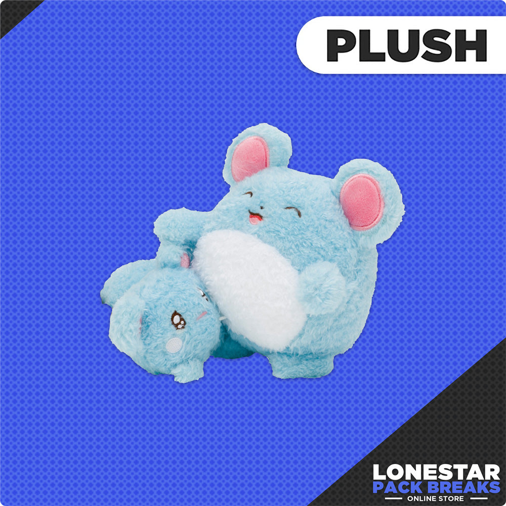 Pokemon Azurill & Marill Pokémon Buru Buru Mugyu! Plush
