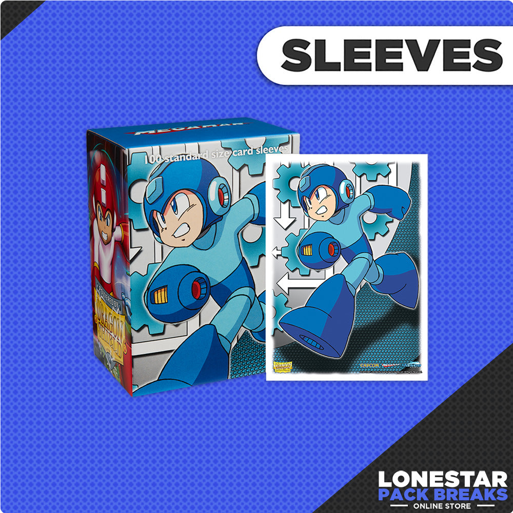 Dragon Shield 100CT Standard Matte Mega Man Classic Art Sleeve