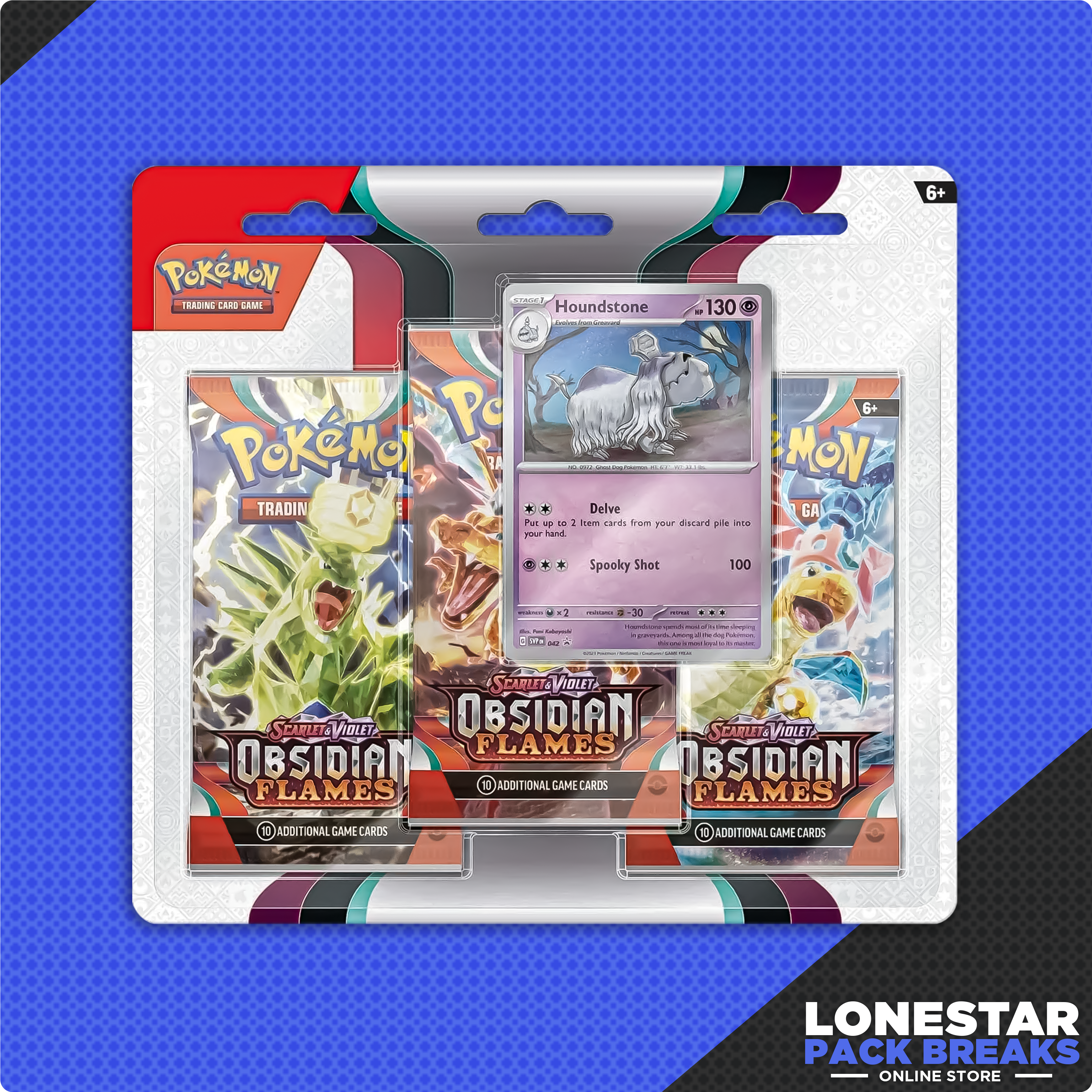 Obsidian Flames 3 Pack Blister