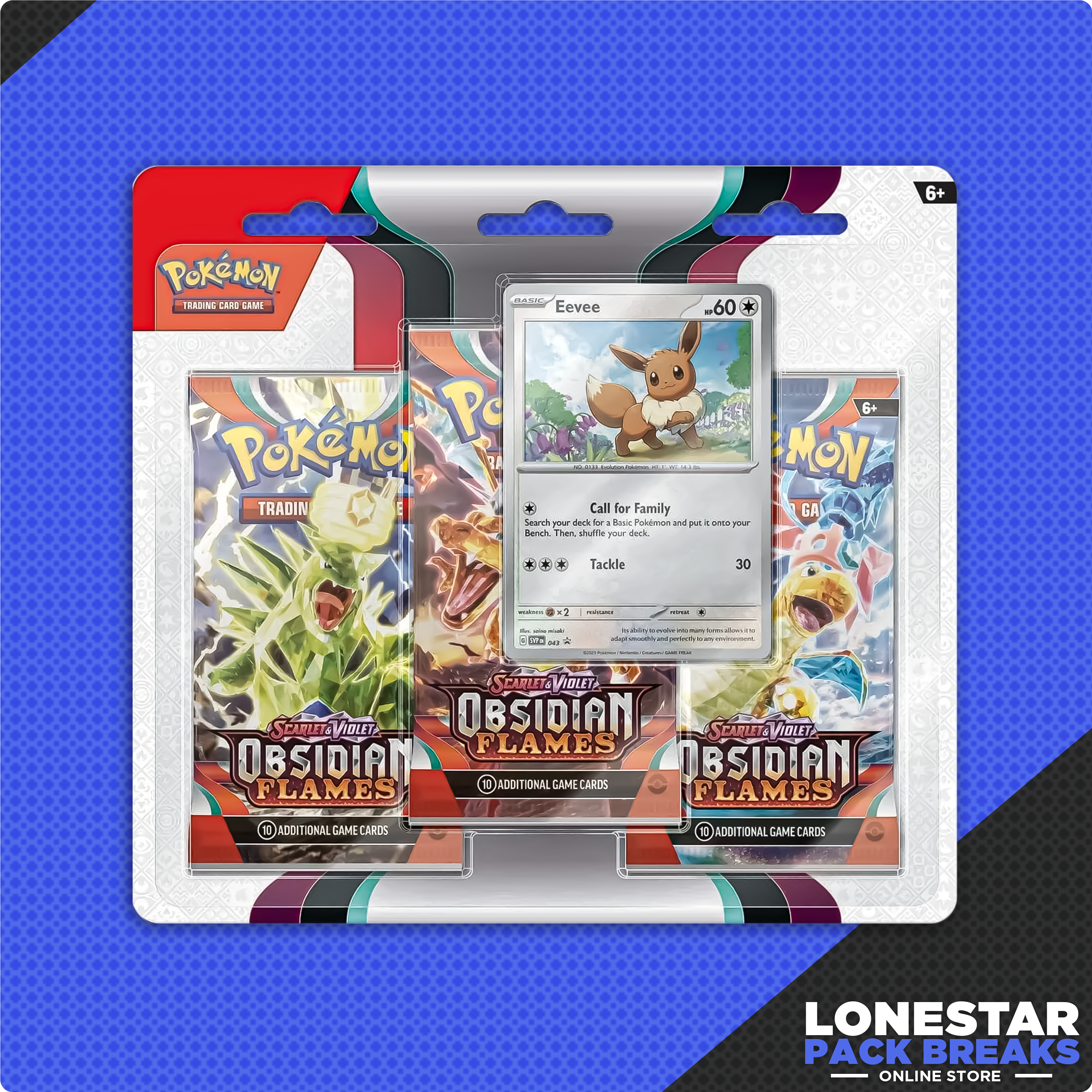 Obsidian Flames 3 Pack Blister