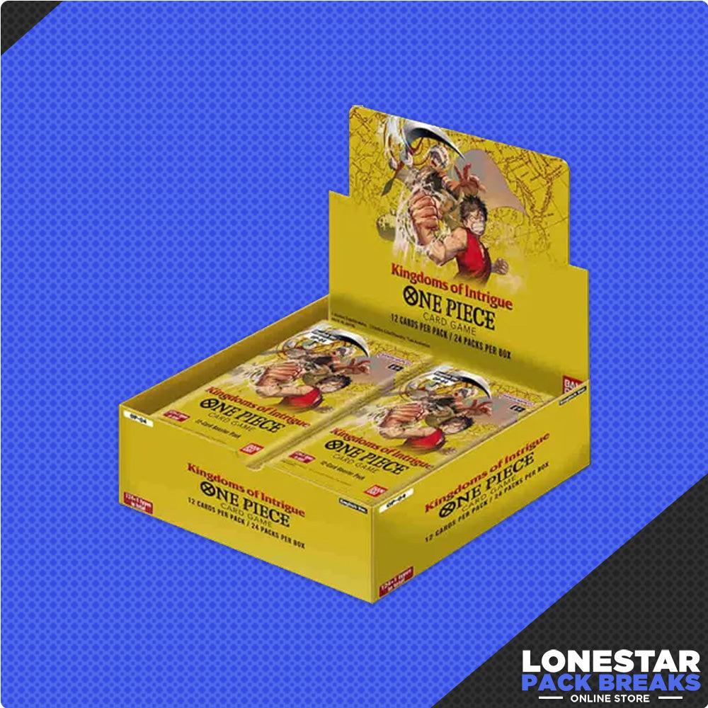 One Piece Kingdoms of Intrigue Booster Box OP-04 - English