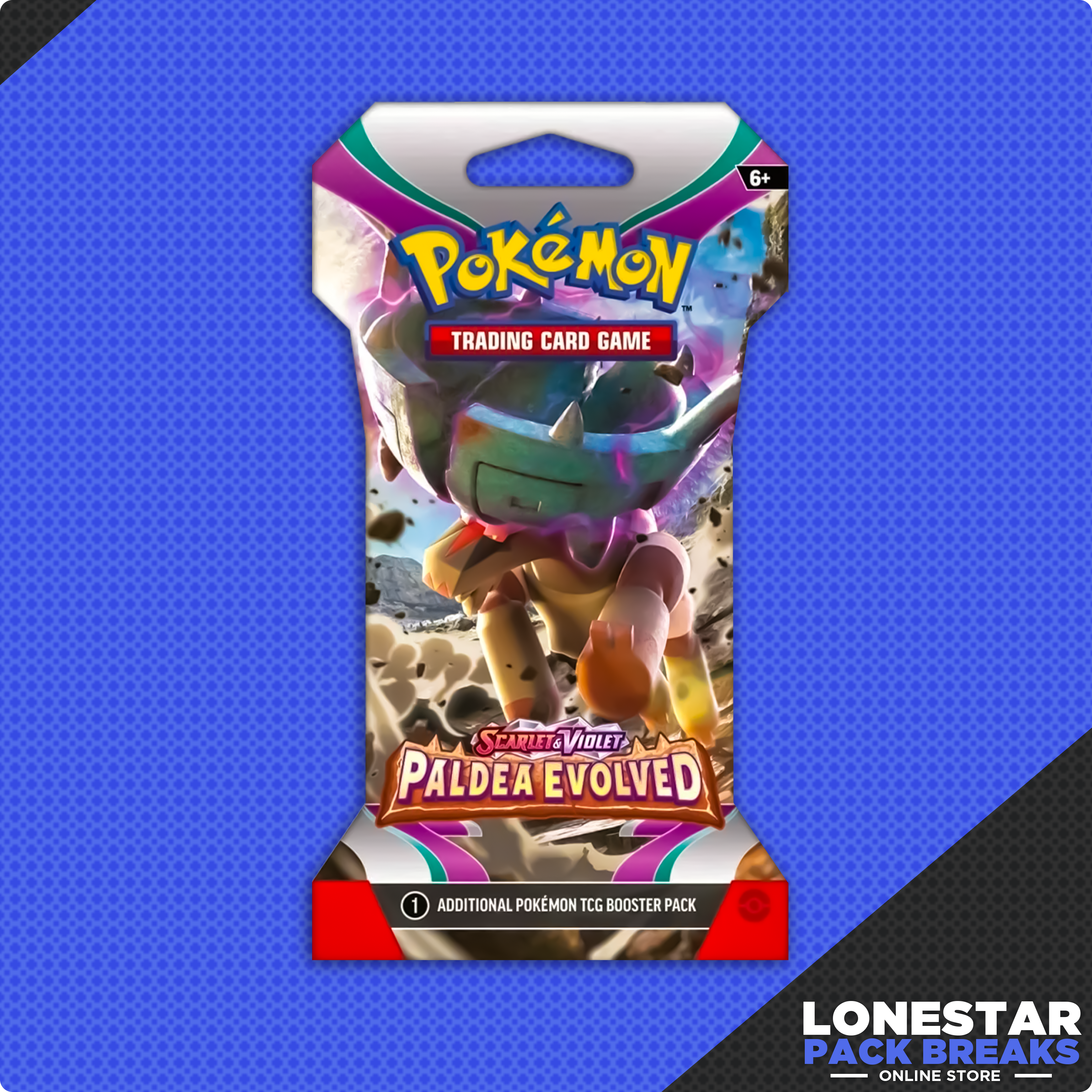 Pokemon Paldea Evolved Sleeved Booster Pack