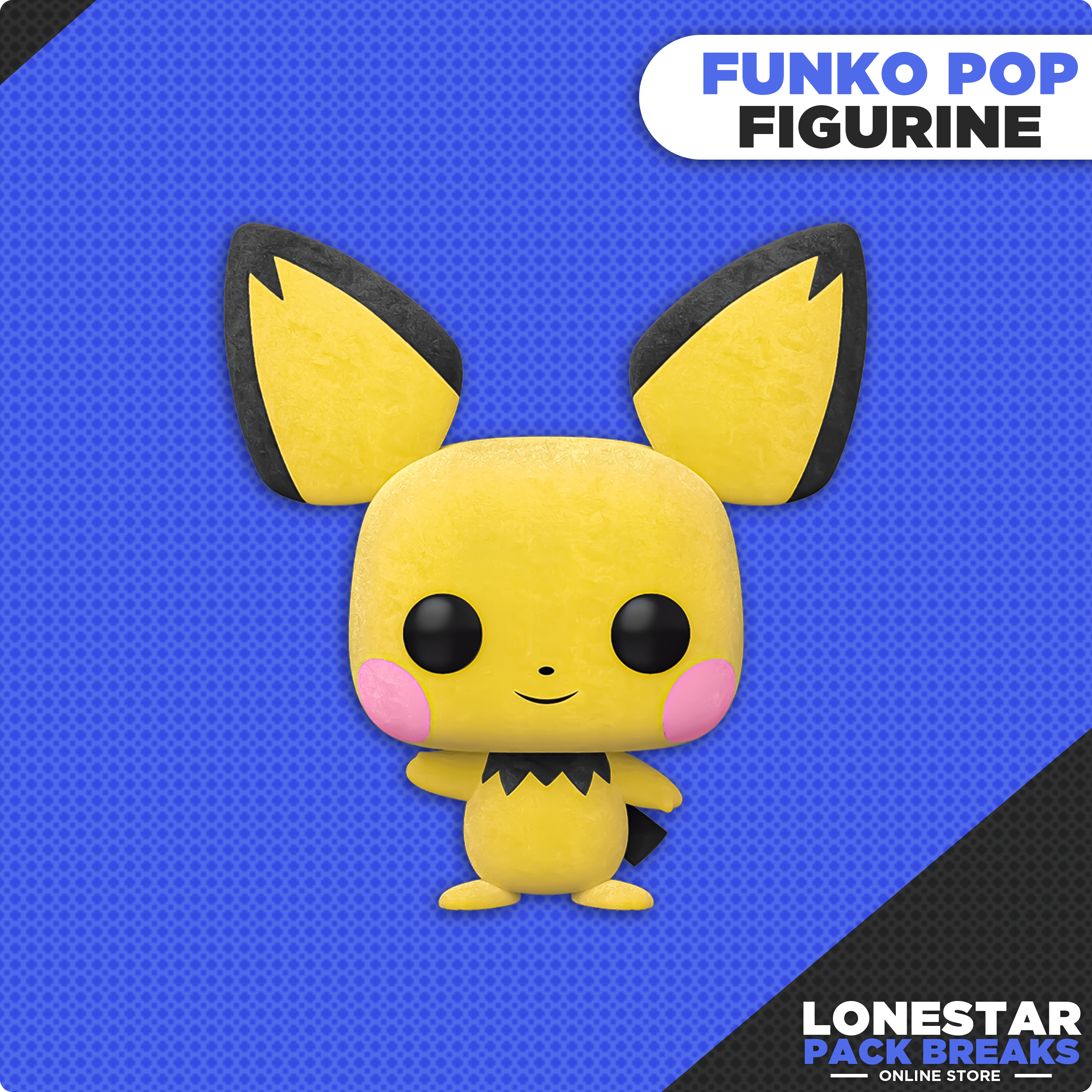 FUNKO POP VINYL FIGURE / Pichu / Flocked