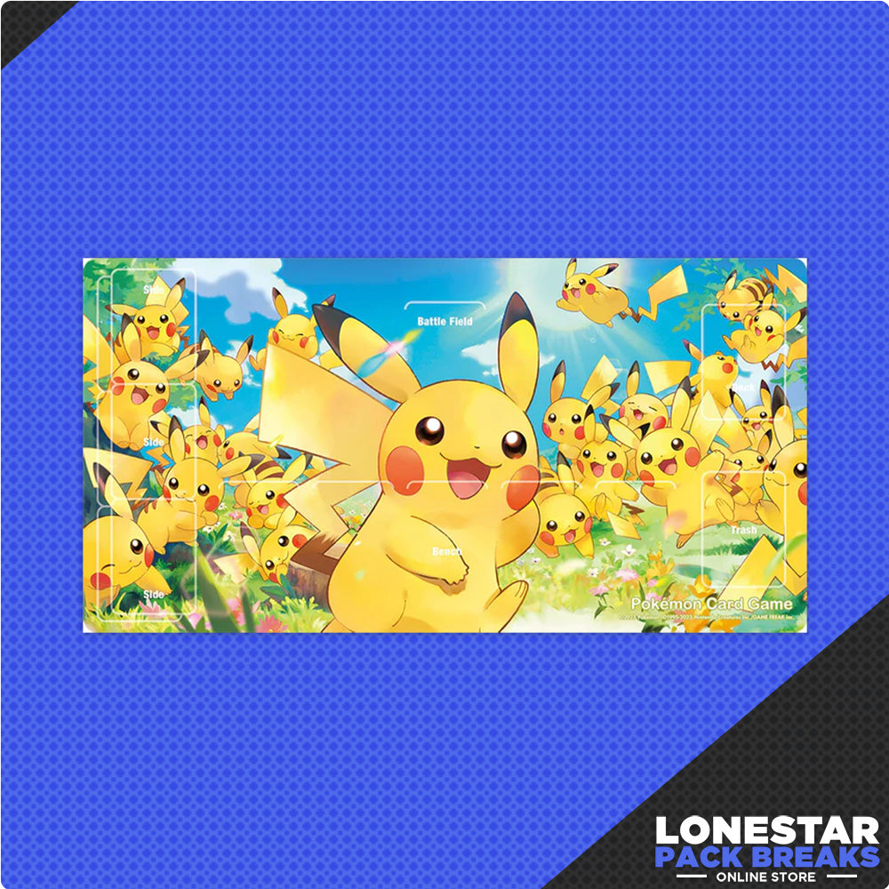 Pokemon Card Game Rubber Mat Pikachu Large Gathering Pokemon Card Game Rubber Mat Pikachu Large Gathering