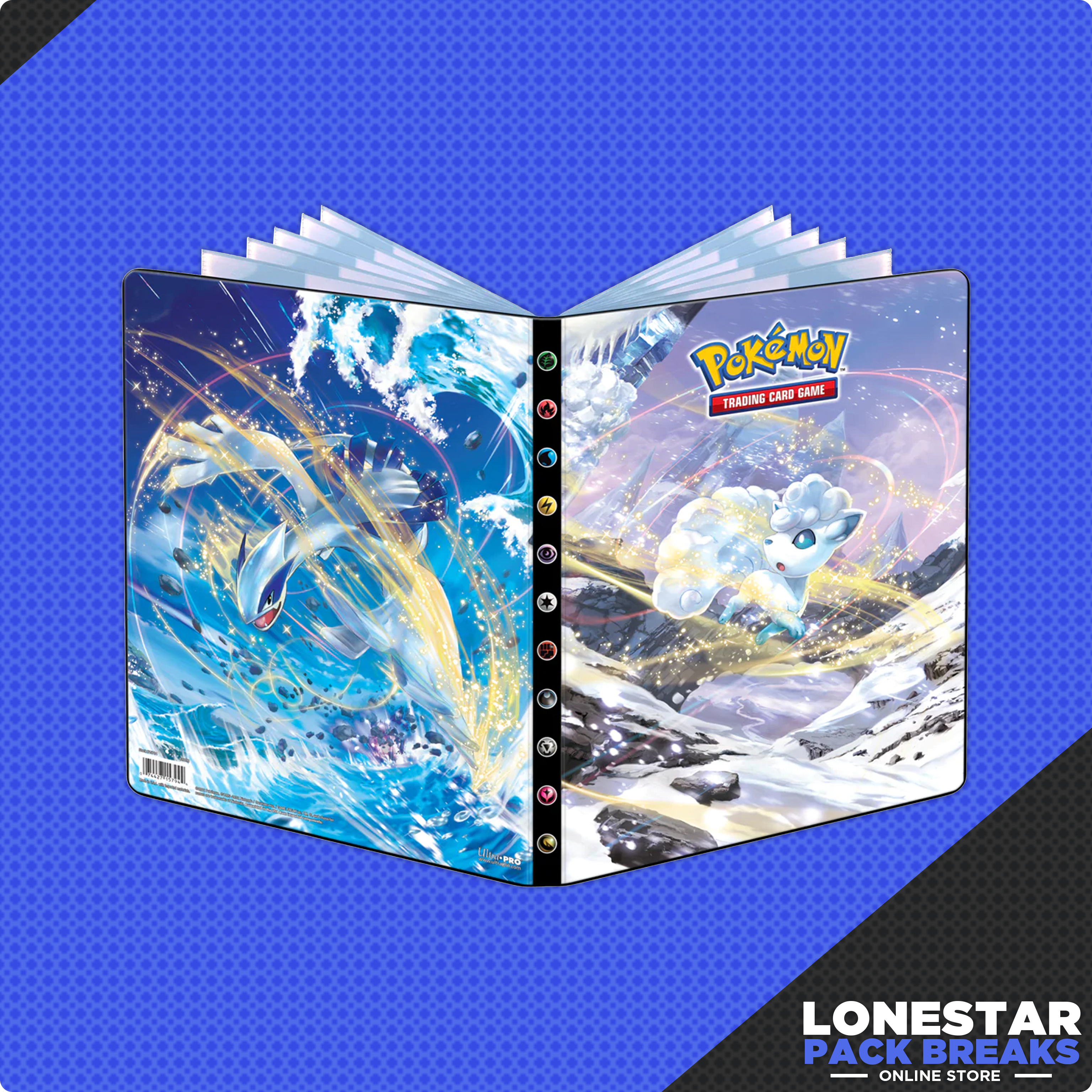 Silver Tempest 9-pocket Ultra PRO- Binder Portfolio