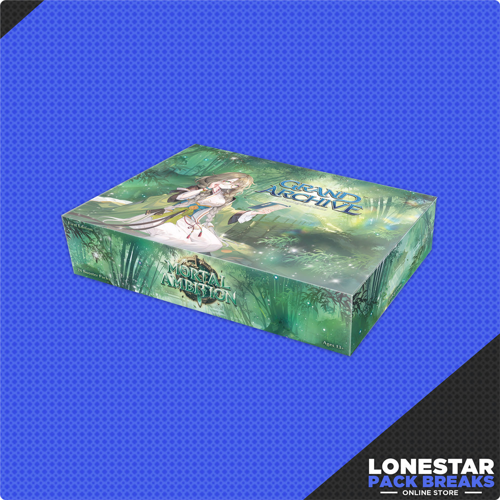 grand archive booster box Grand Archive TCG: Set 3 Mortal Ambition 1st Edition Booster Box