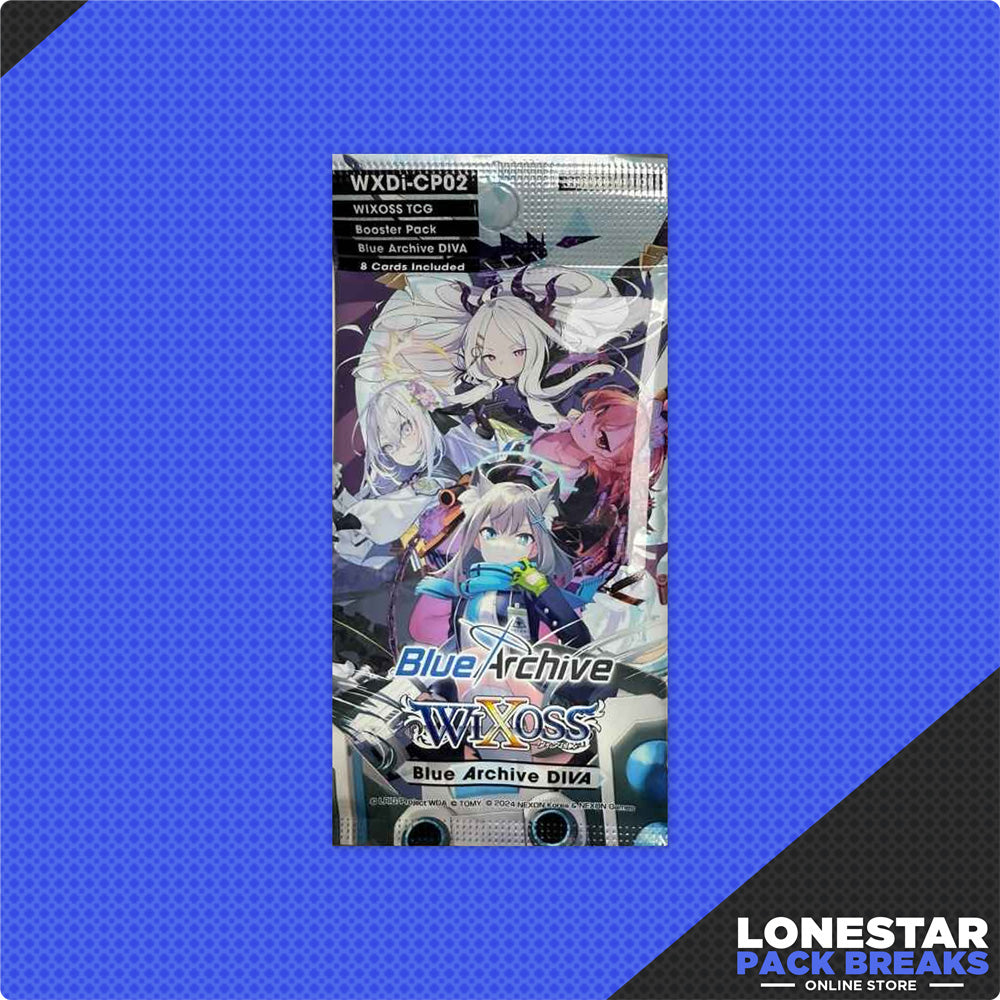 WiXoss Blue Archive Diva WXDi-CP02 Booster Pack - ENGLISH