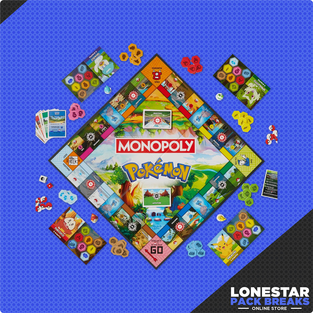 Monopoly: Pokemon Edition Board Game