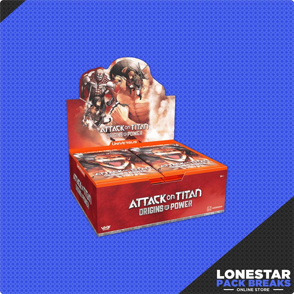Universus CCG: Attack on Titan - Origins of Power Booster Box