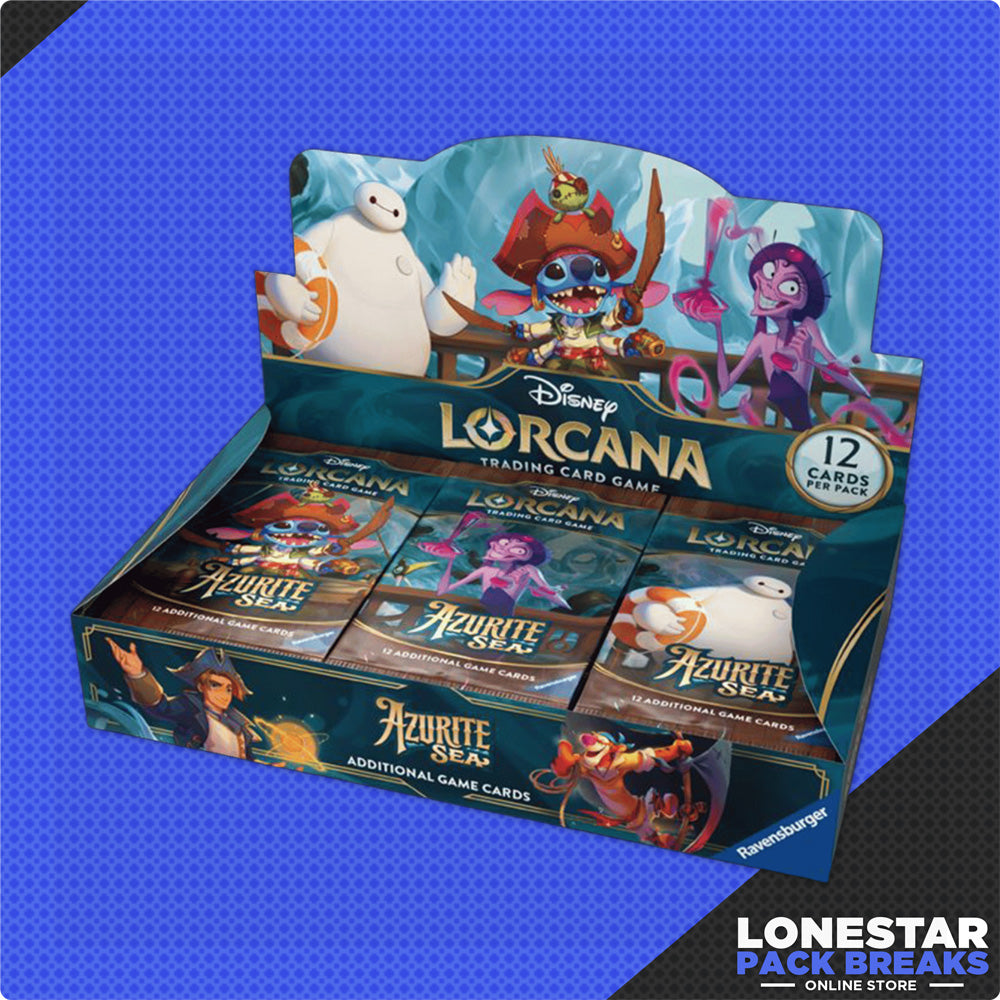 Disney Lorcana TCG: Azurite Sea Booster Box