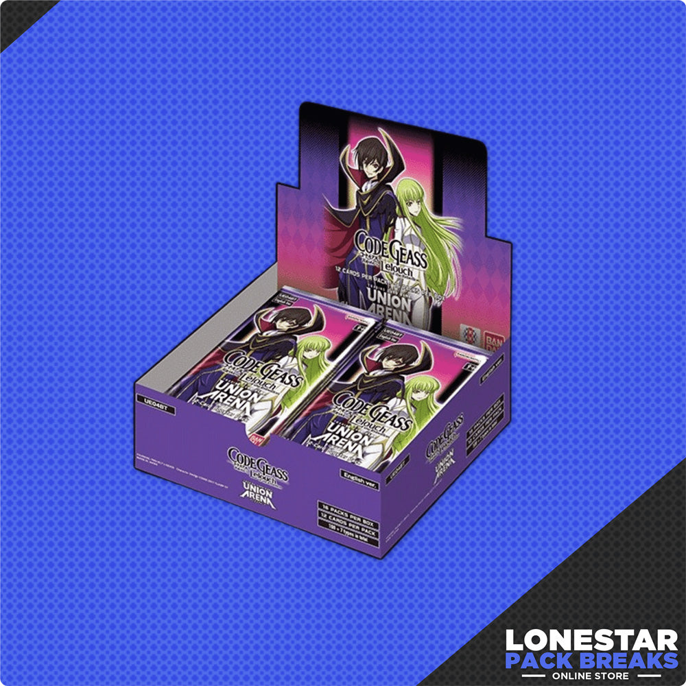 union arena code geass booster box Union Arena TCG: Code Geass [UE04BT] Booster Box