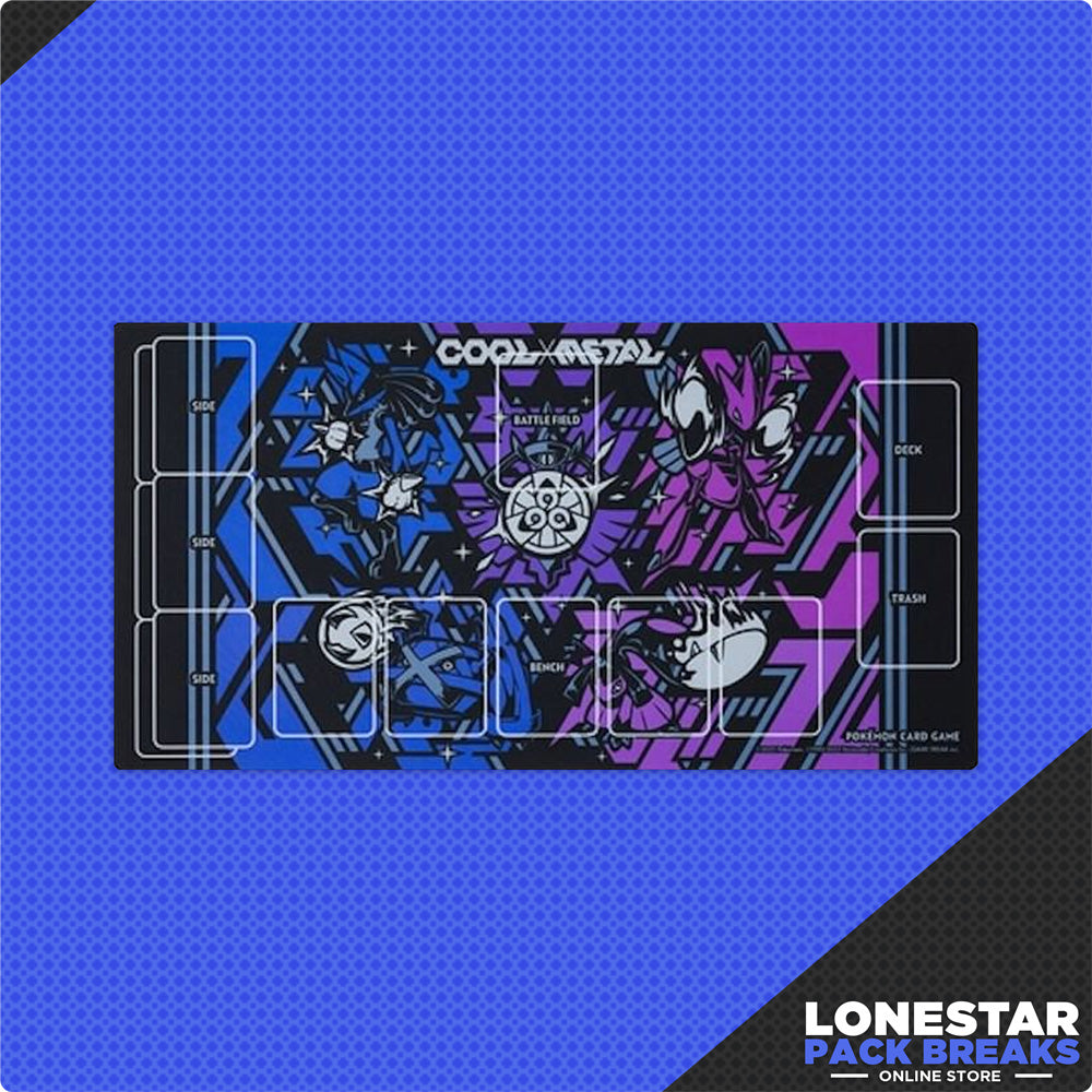 Pokemon TCG: Pokemon Center Japan Exclusive Cool X Metal Playmat