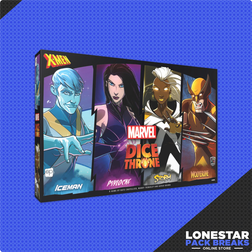 Marvel X-Men Dice Throne Box 1 (Iceman, Psylocke, Storm, Wolverine)