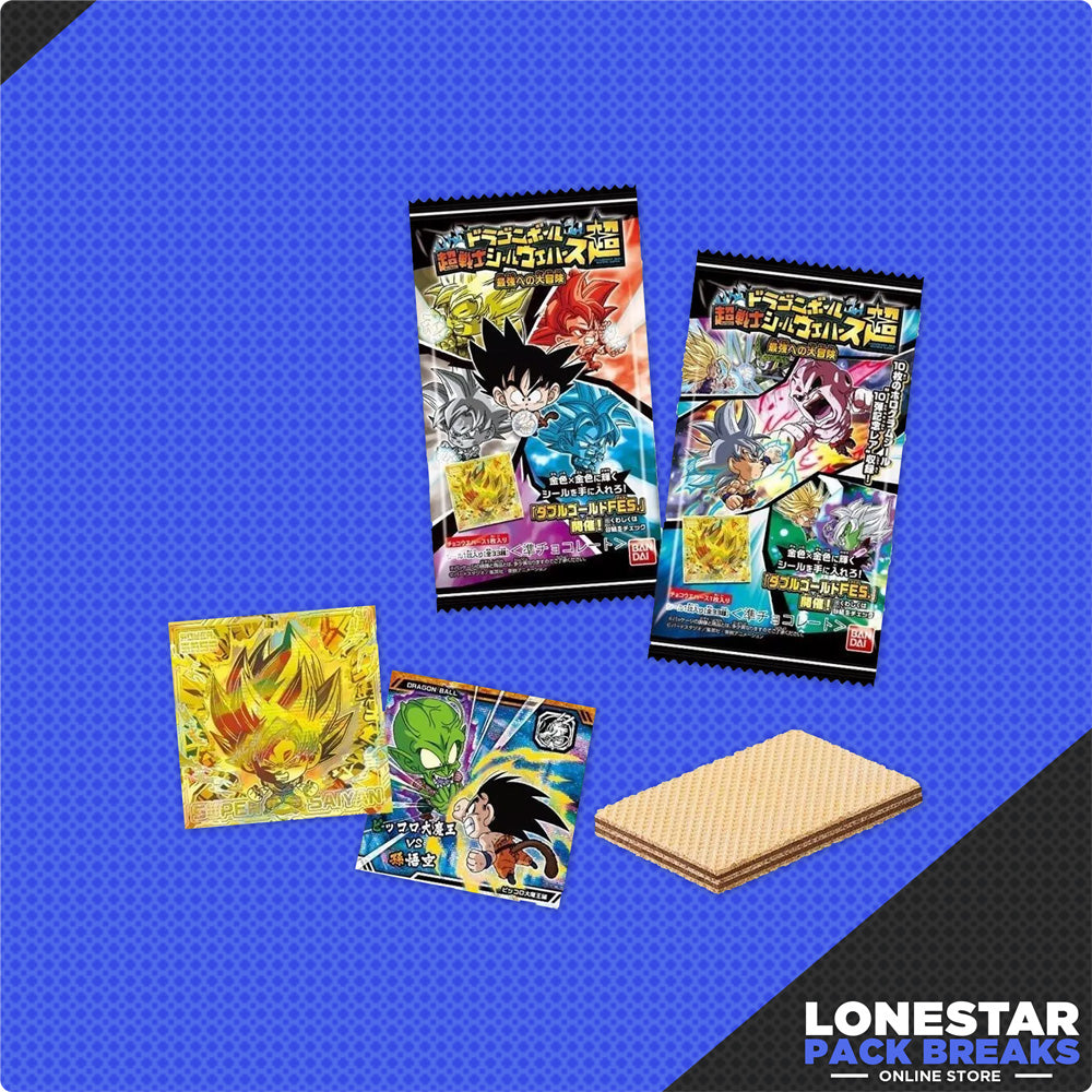 Dragon Ball Super Warrior Seal Wafer Great Adventure to the Strongest