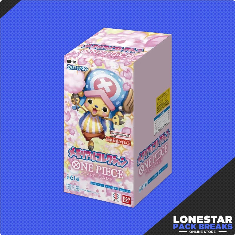 One Piece EB01 Extra Booster Memorial Collection Box (JAP) 