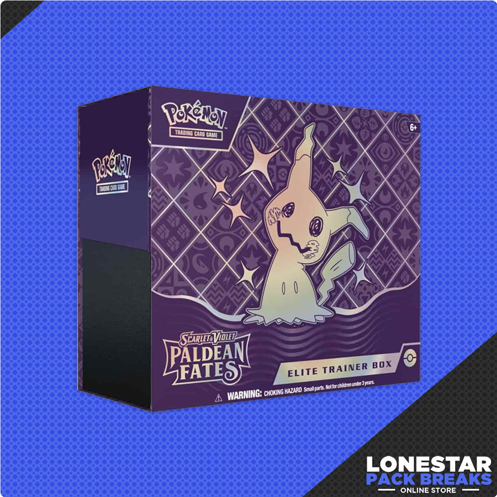 PALDEAN FATES: ELITE TRAINER BOX (ETB)
