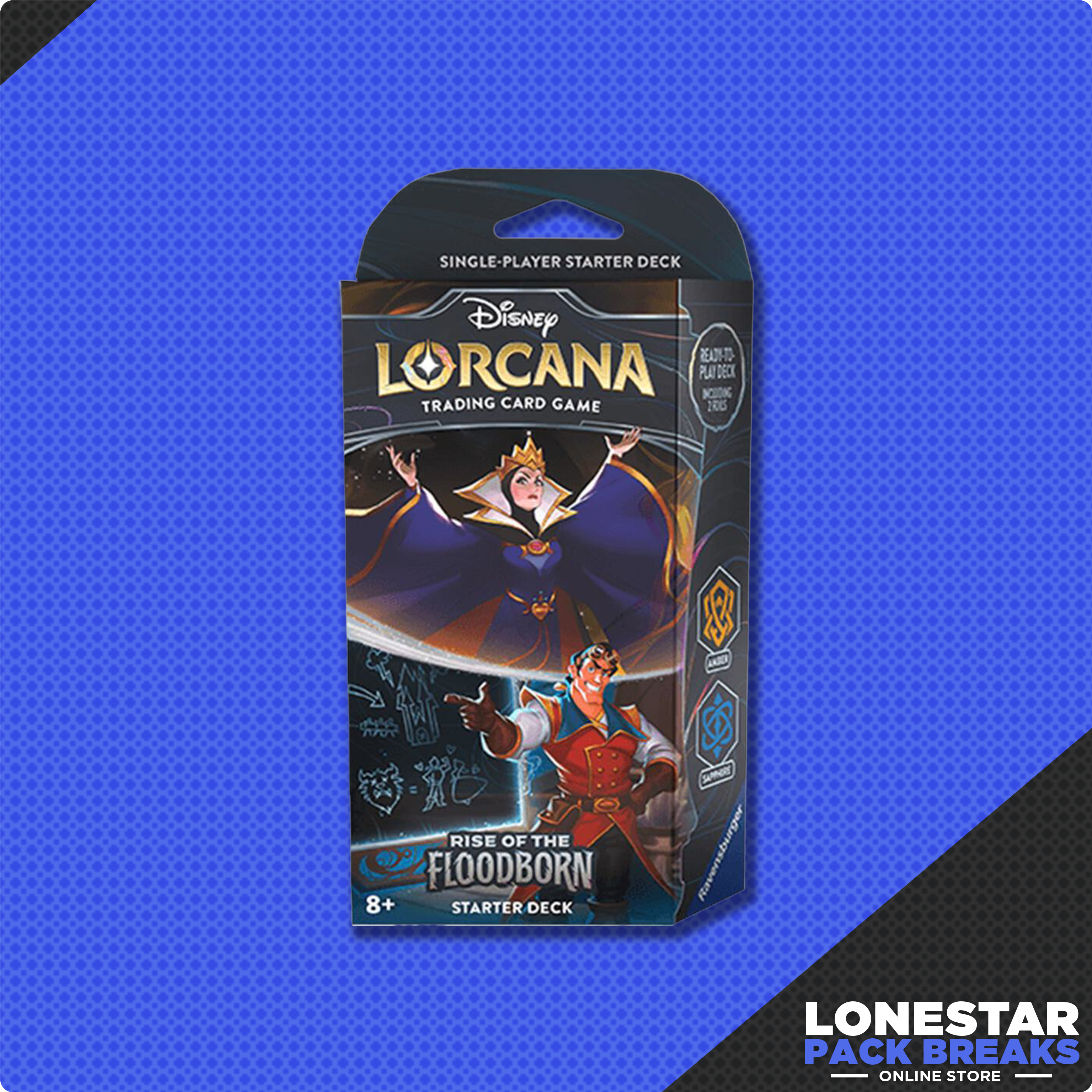Disney Lorcana TCG: Rise of the Floodborn Starter Deck