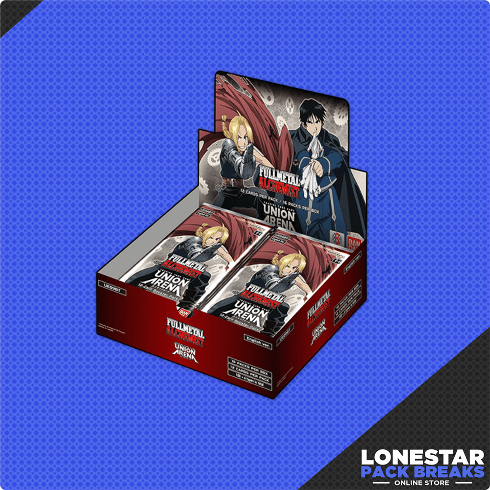 union arena fullmetal alchemist booster box Union Arena: Fullmetal Alchemist