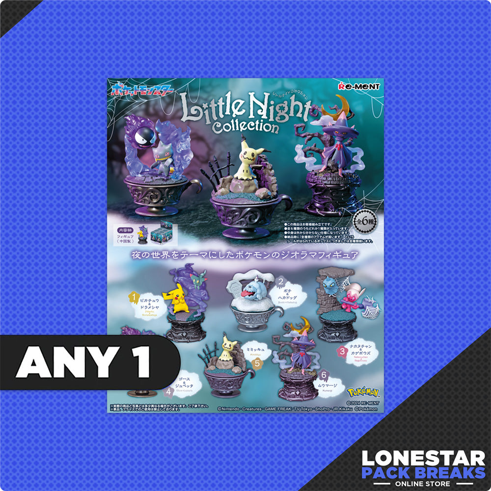 RE-MENT Pokemon Little Night Collection