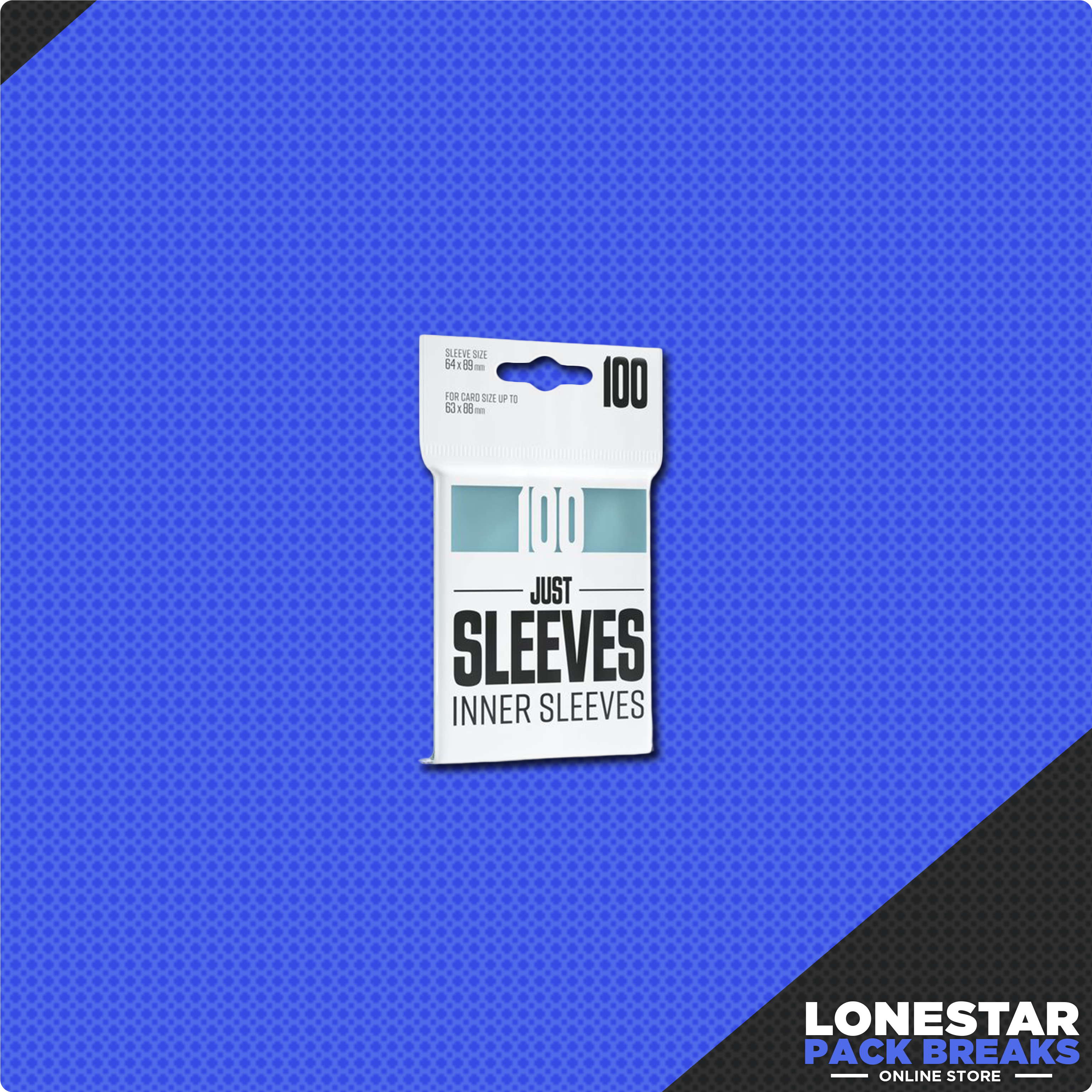 Gamegenic Just Sleeves Standard Card Size Inner 100 CT