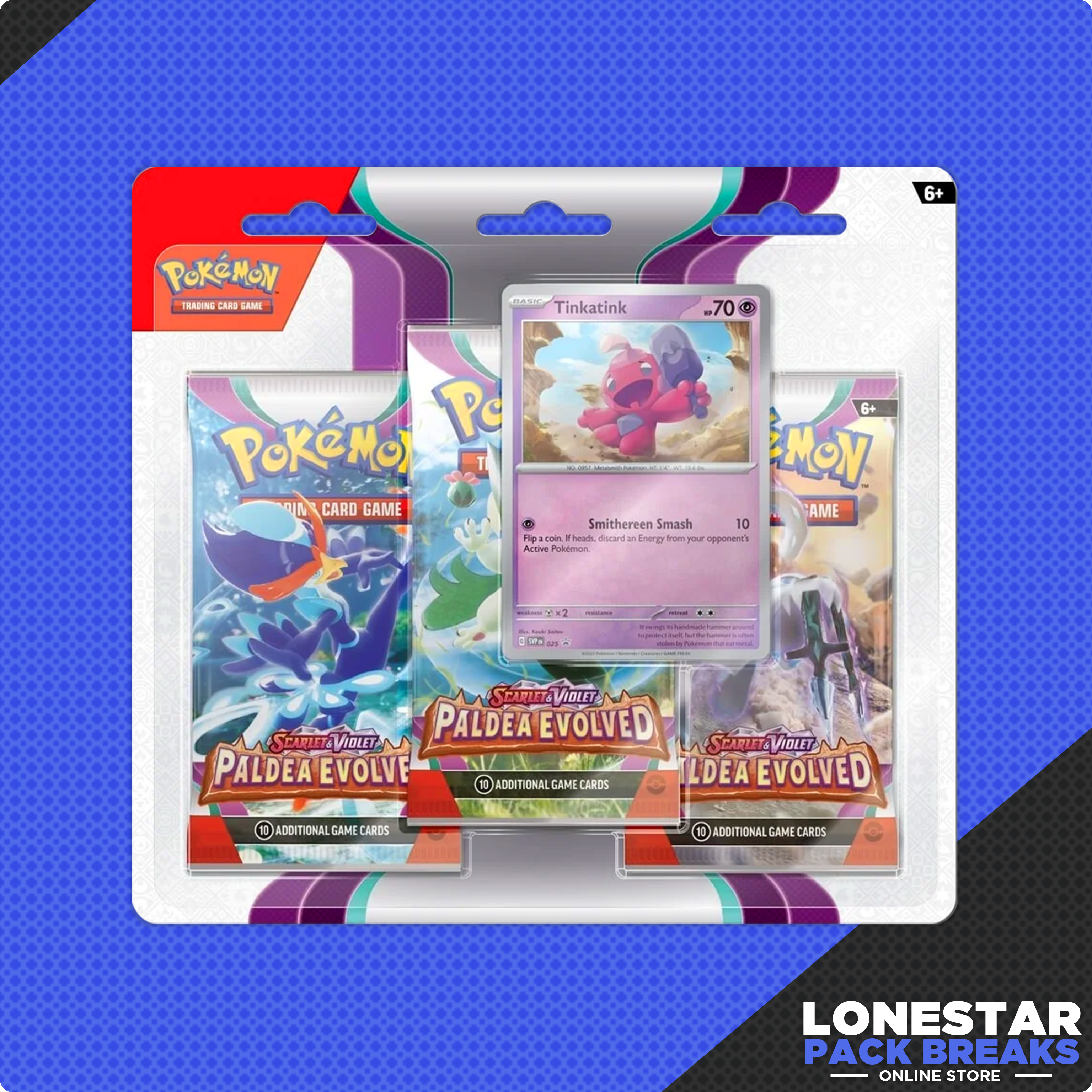 Paldea Evolved 3 Pack Blister