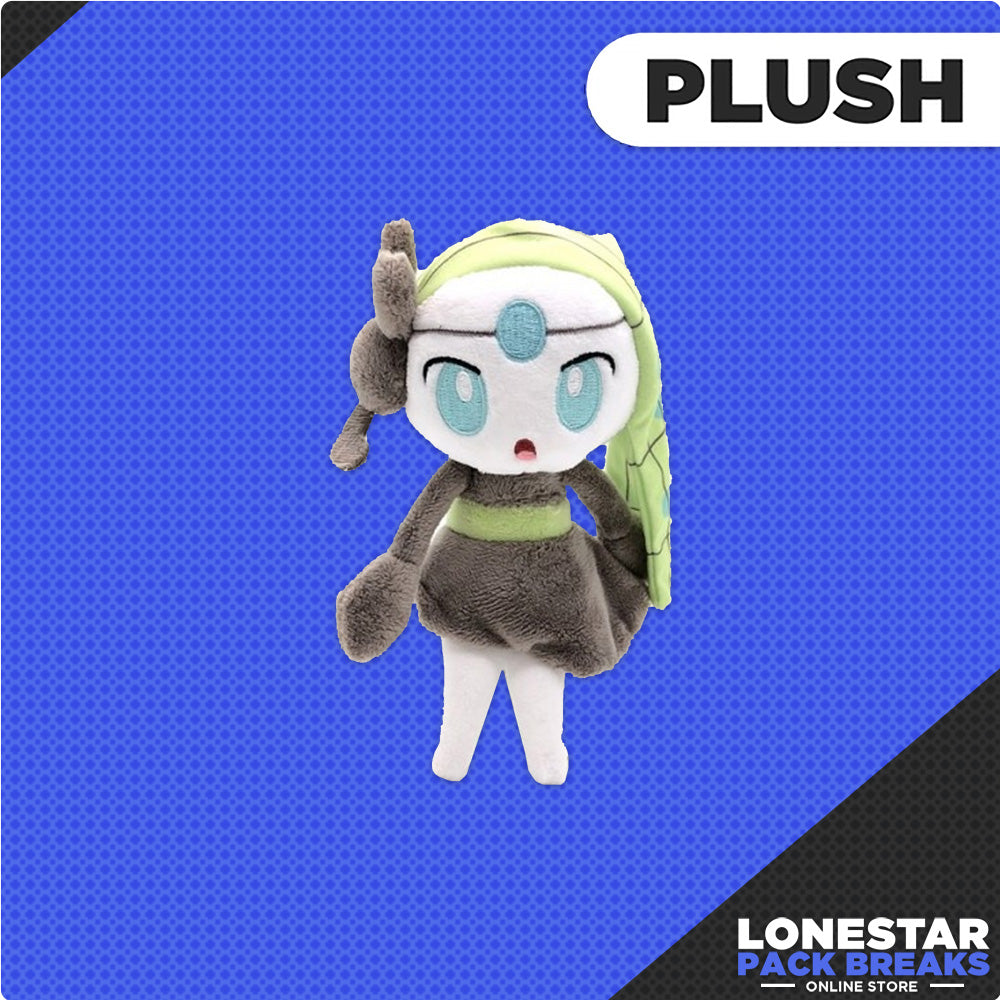 POKEMON CENTER 2023 MELOETTA ARIA FORME POKEMON FIT SERIES #6 SMALL PLUSH TOY