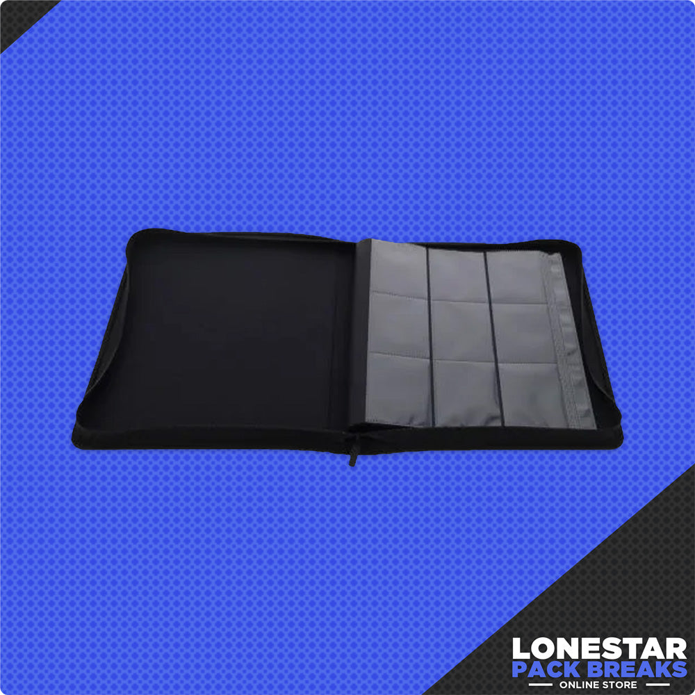 Z-Folio 9-Pocket LX Toploader Album - Black