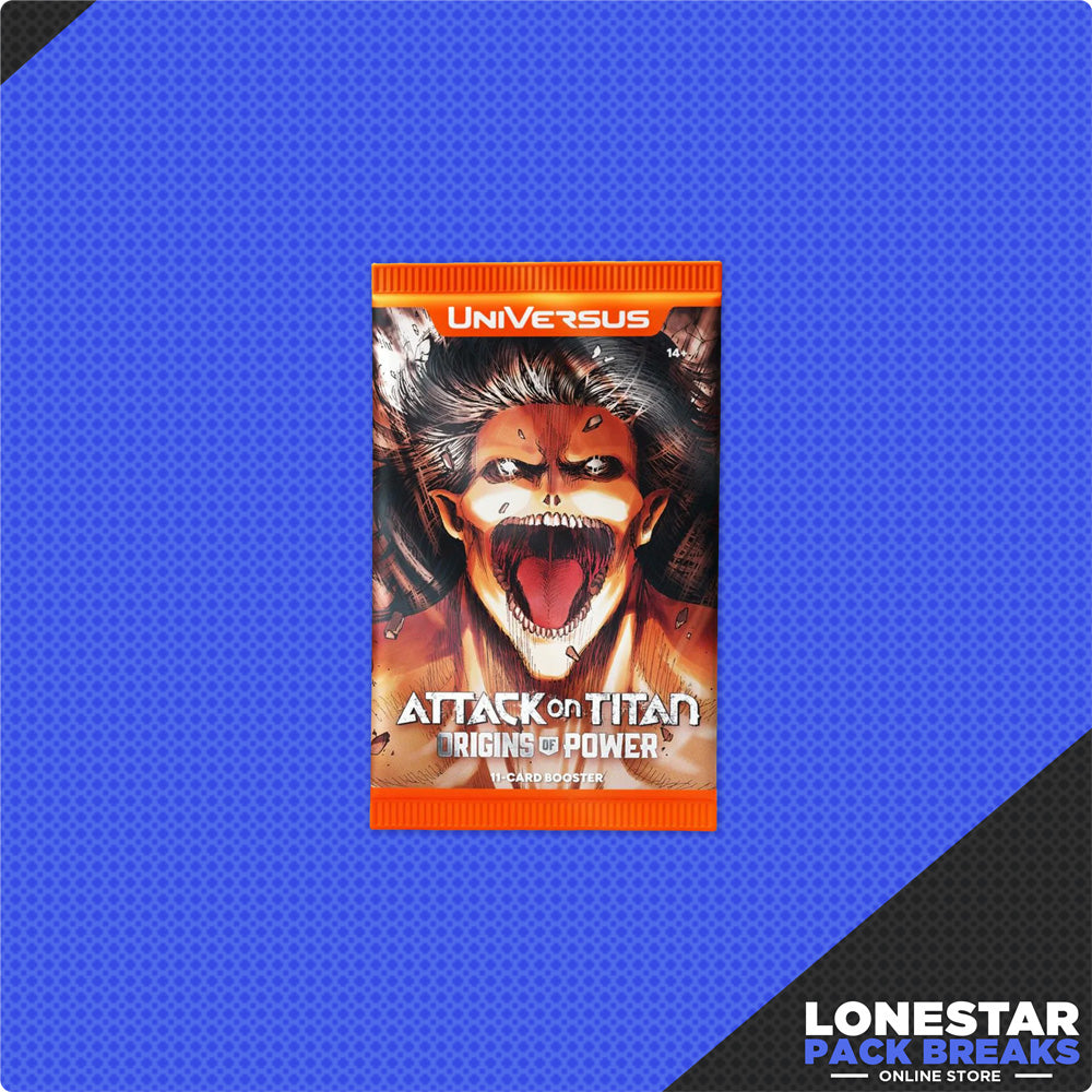 Universus CCG: Attack on Titan - Origins of Power Booster Pack