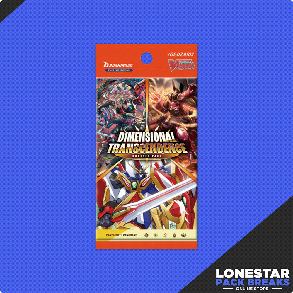 dimensional transcendence booster box Cardfight!! Vanguard DZ-BT03: Dimensional Transcendence Booster Pack