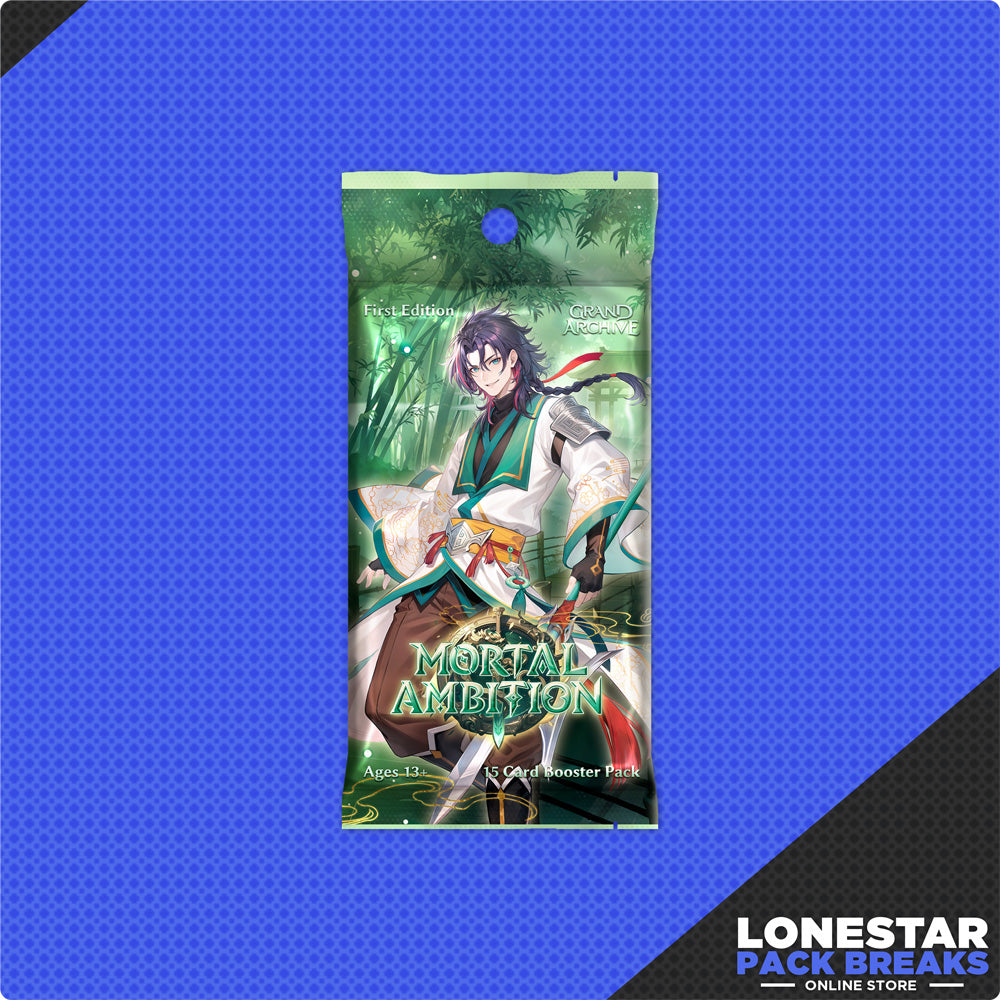Grand Archive TCG: Set 3 Mortal Ambition 1st Edition Booster Pack