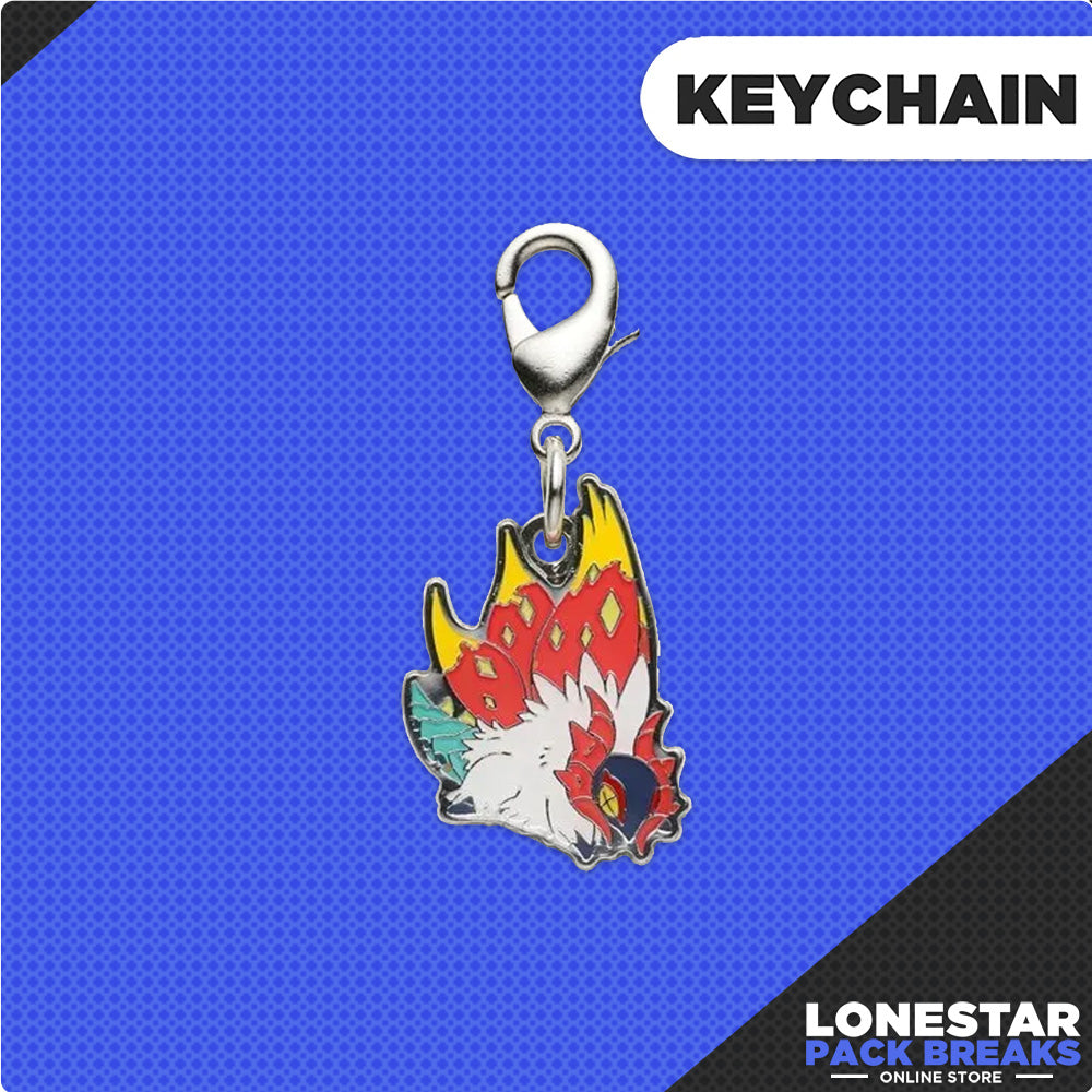 Pokemon Center Original Metal Charm Keychain Slither Wing
