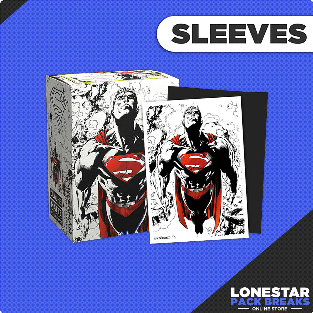 Dragon Shield 100CT Standard Dual Matte Superman Art Sleeve