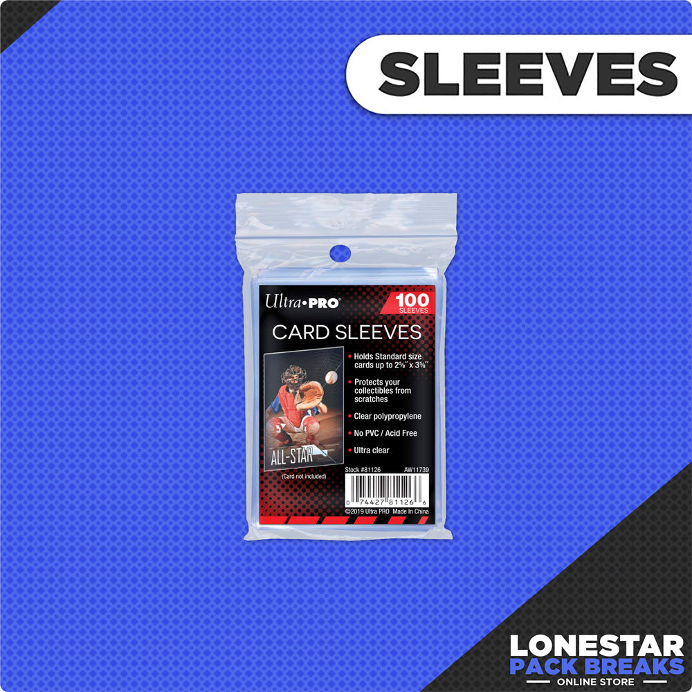 Ultra Pro 100 Penny Card Sleeves 2 5/8" x 3 5/8"